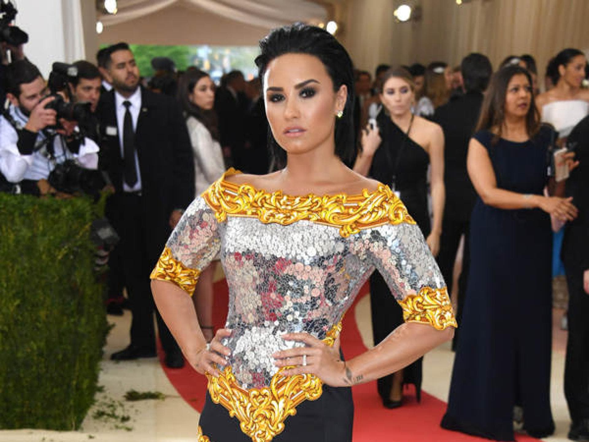 Demi Lovato auf der Met Gala 2016