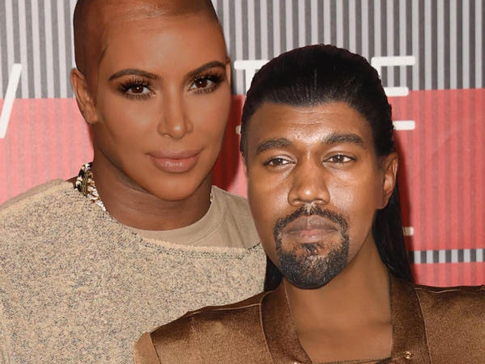 Kim Kardashian und Kanye West: Face Swap