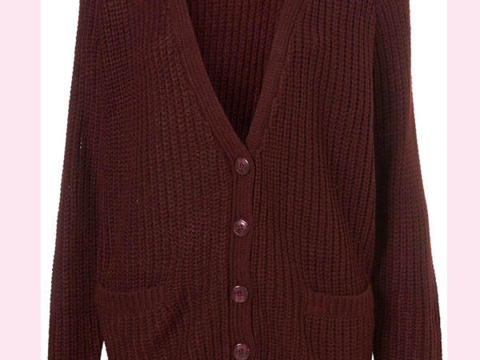 Nieten-Cardigan von Topshop