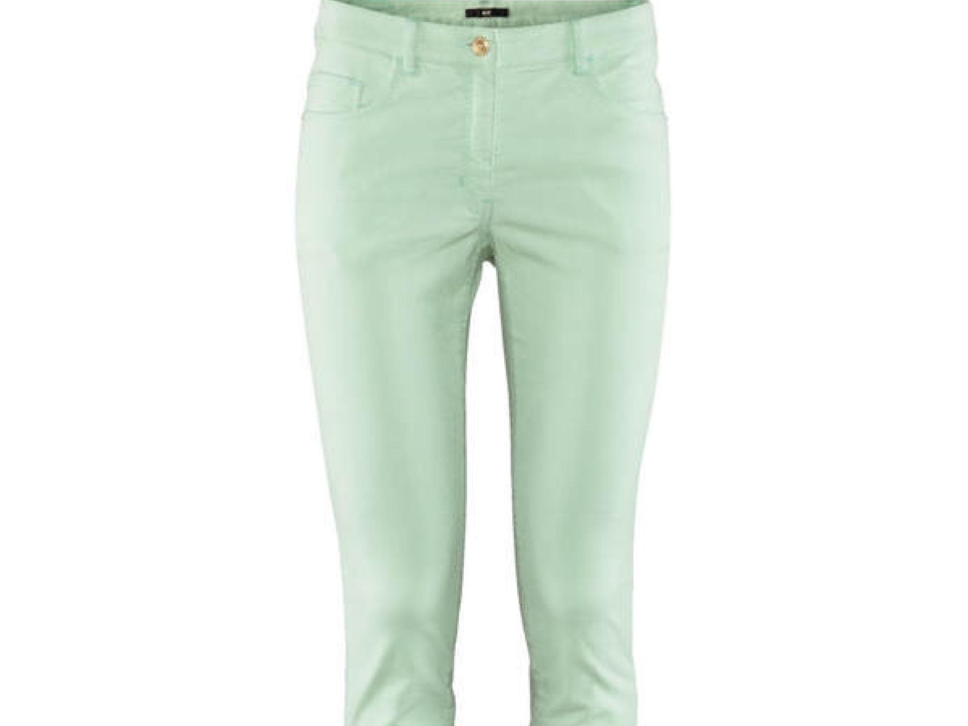 Jeans von H&M in Pastellgrün