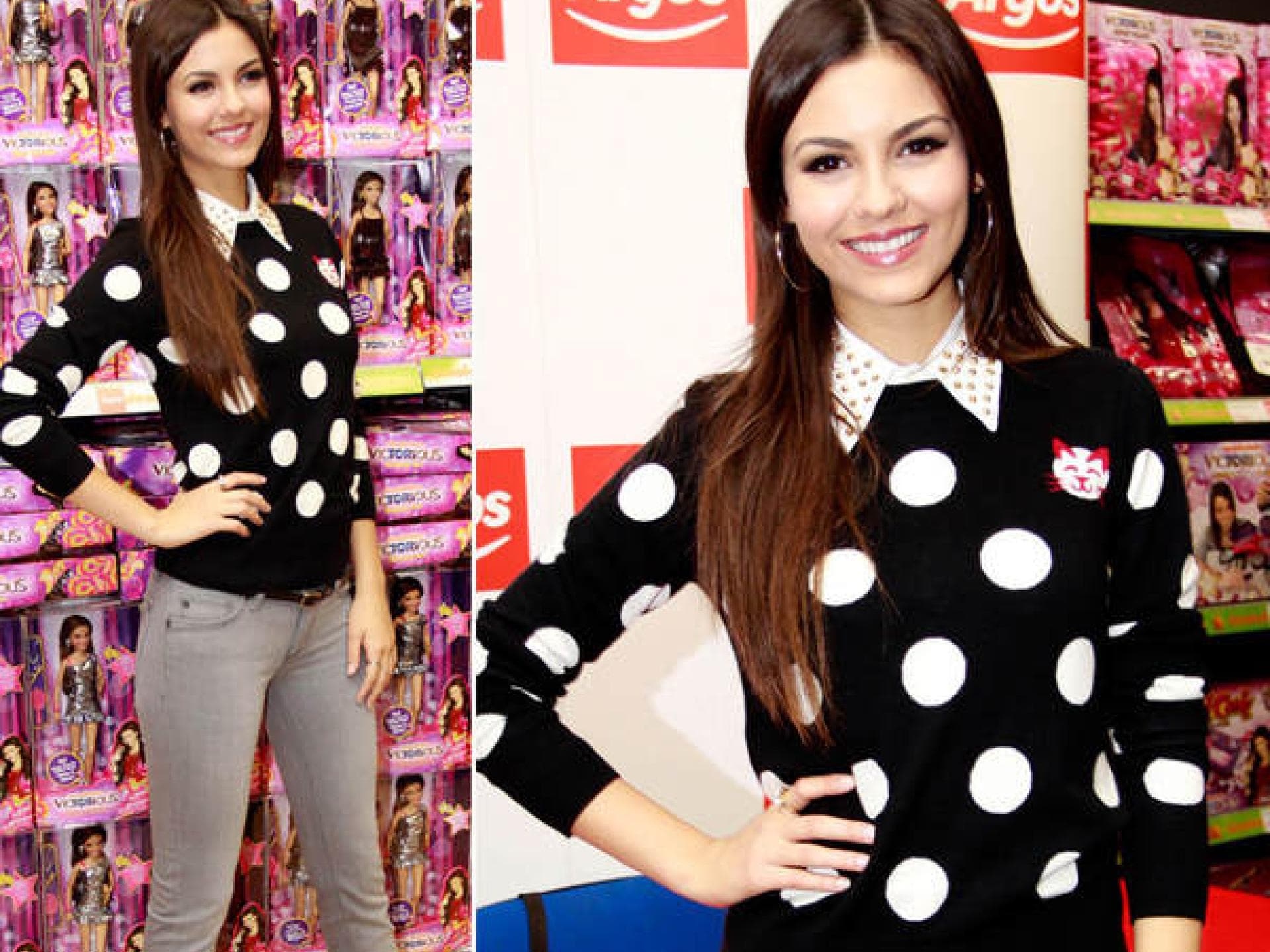 Victoria Justice stellt ihre Puppe vor Victoria Justice stellt ihre Puppe vor