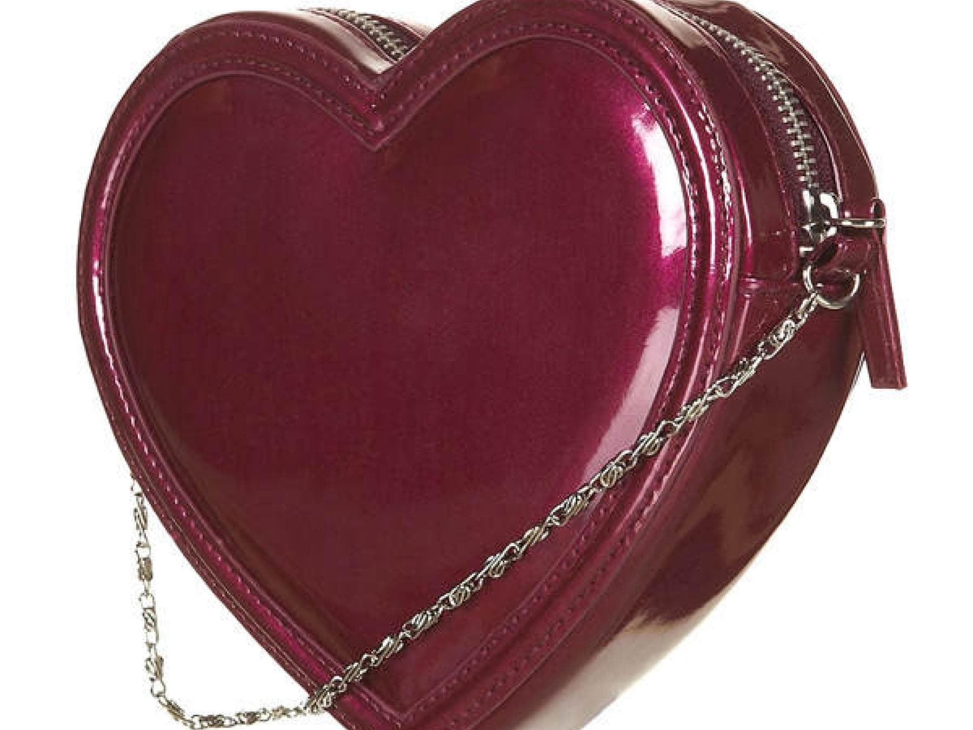 Herz-Tasche von Topshop