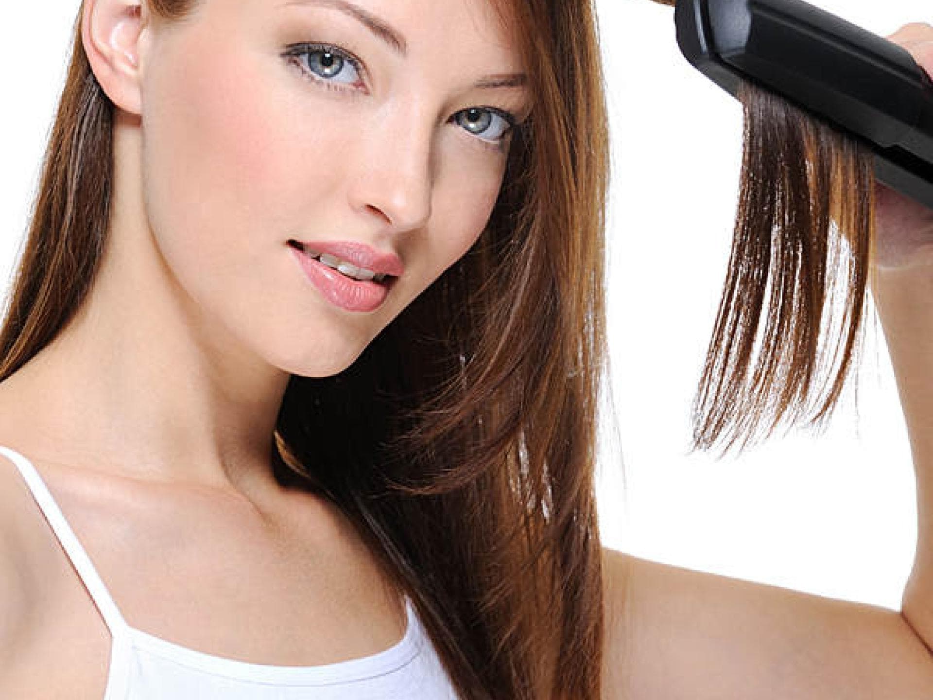 Wie bleiben meine Haare glatt?