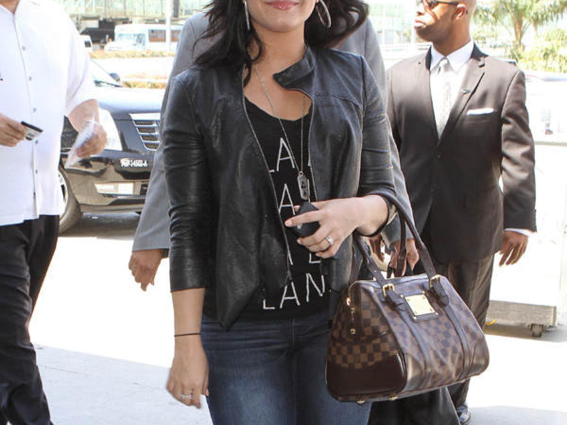 Demi Lovato mit "Speedy" von Louis Vuitton