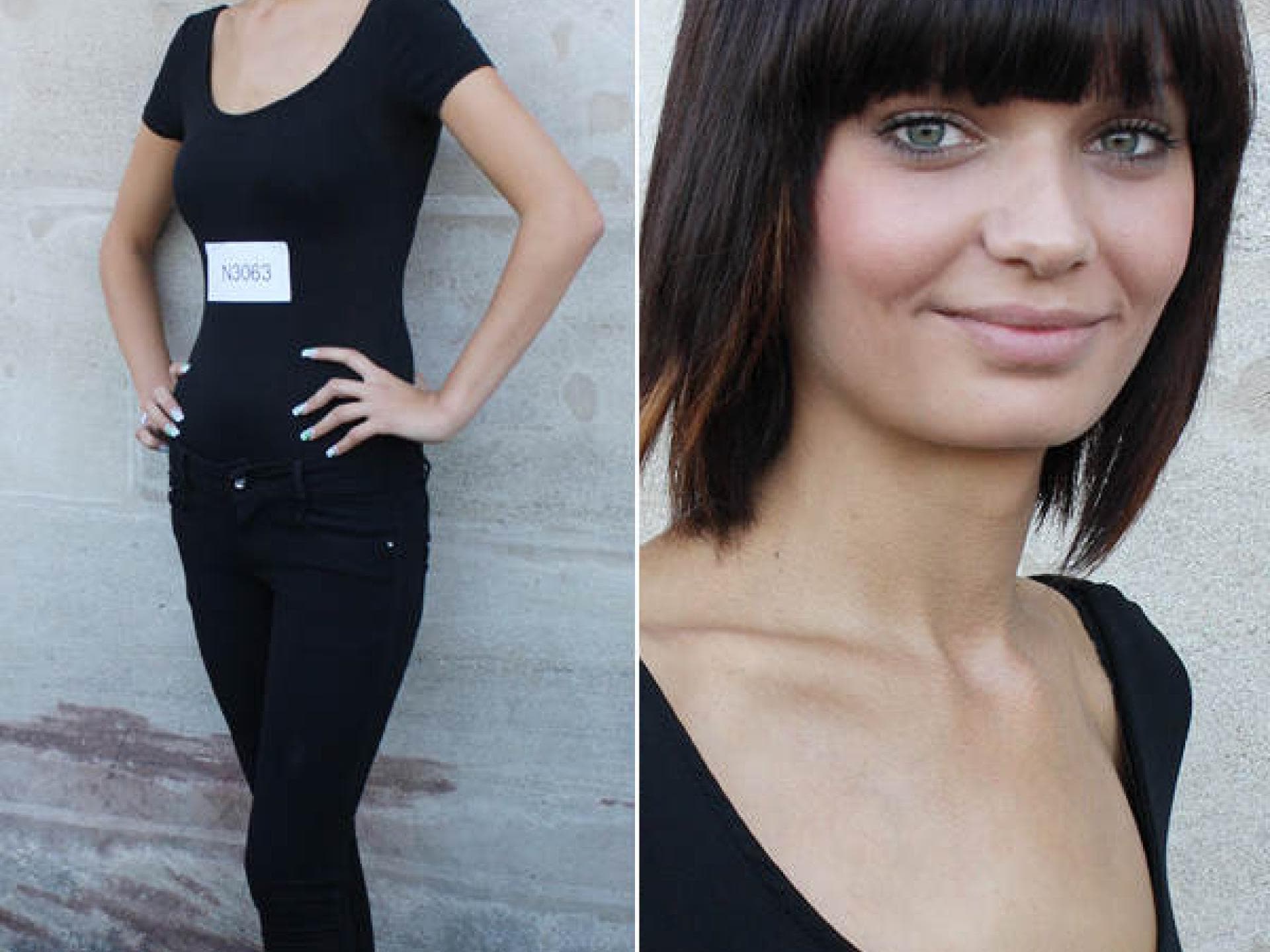 Olga beim GNTM Casting Olga beim GNTM Casting