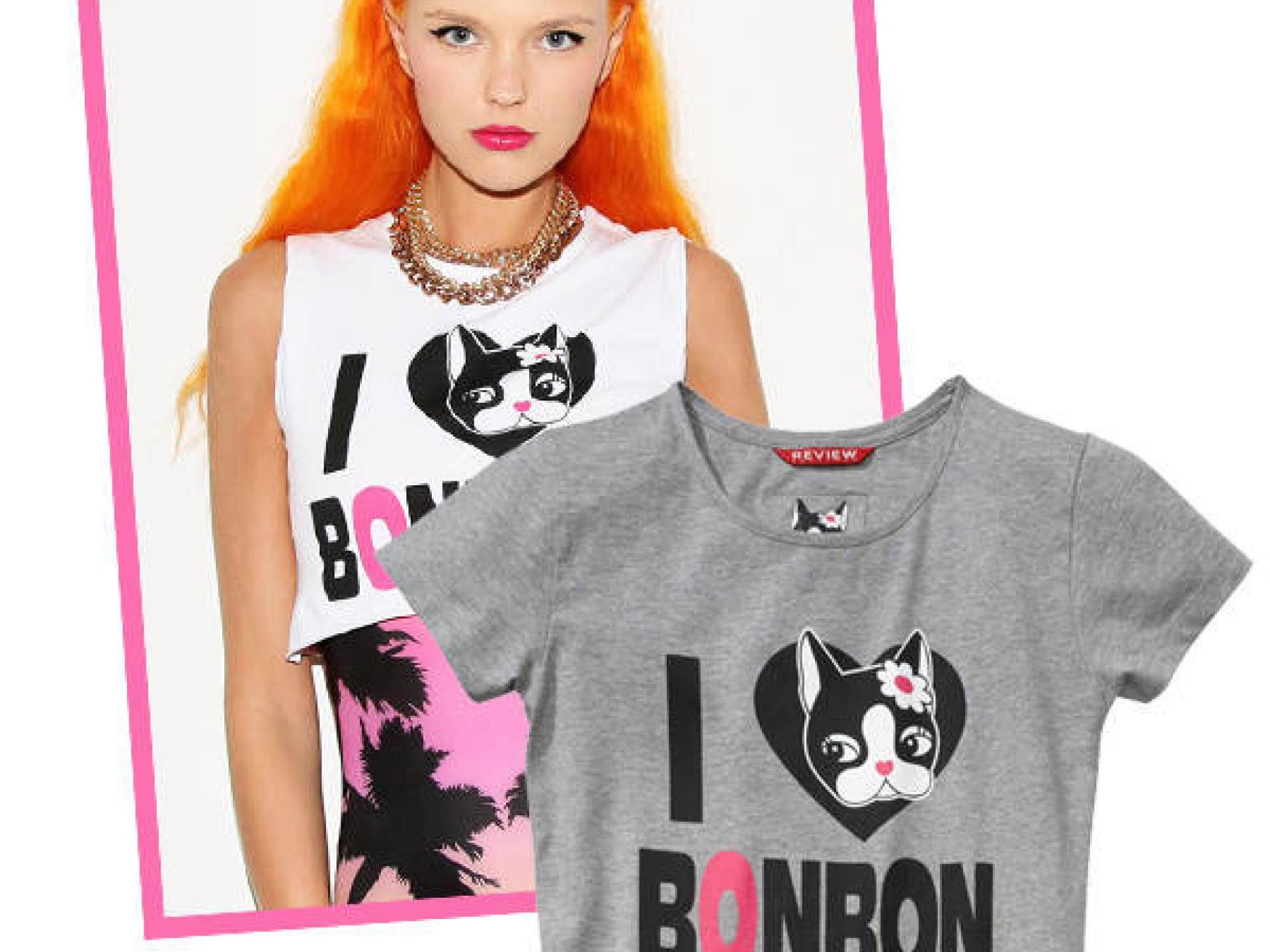 T-Shirt von Rebecca Bonbon