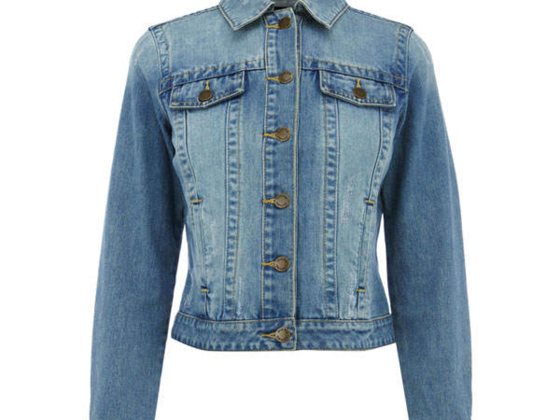 Helle Jeansjacke von Warehouse