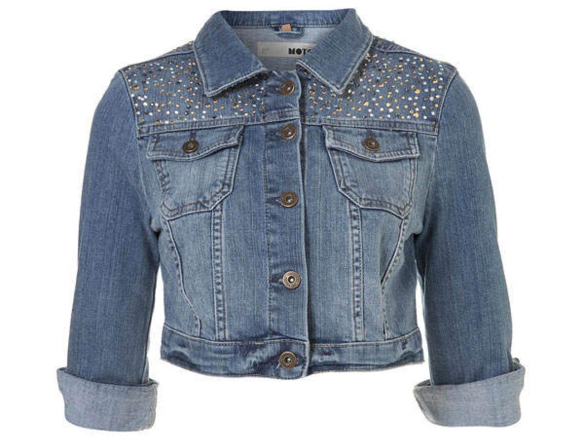 Coole Jeansjacke von Topshop.com