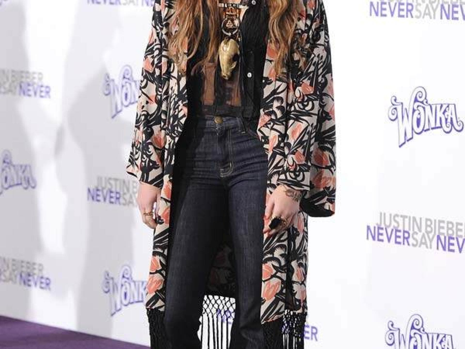 Miley Cyrus im Februar 2011