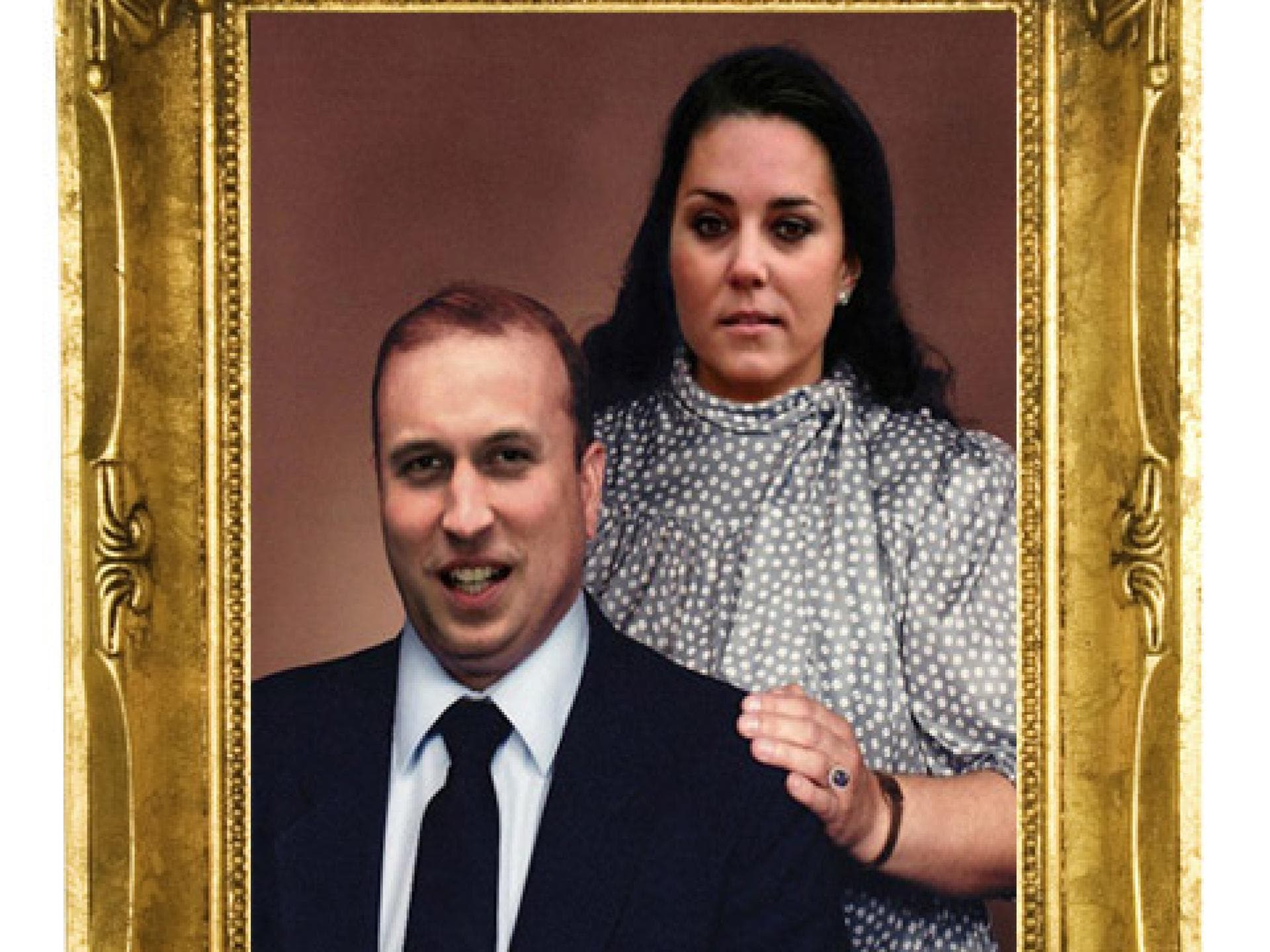 Kate & William als Photoshop-Opfer