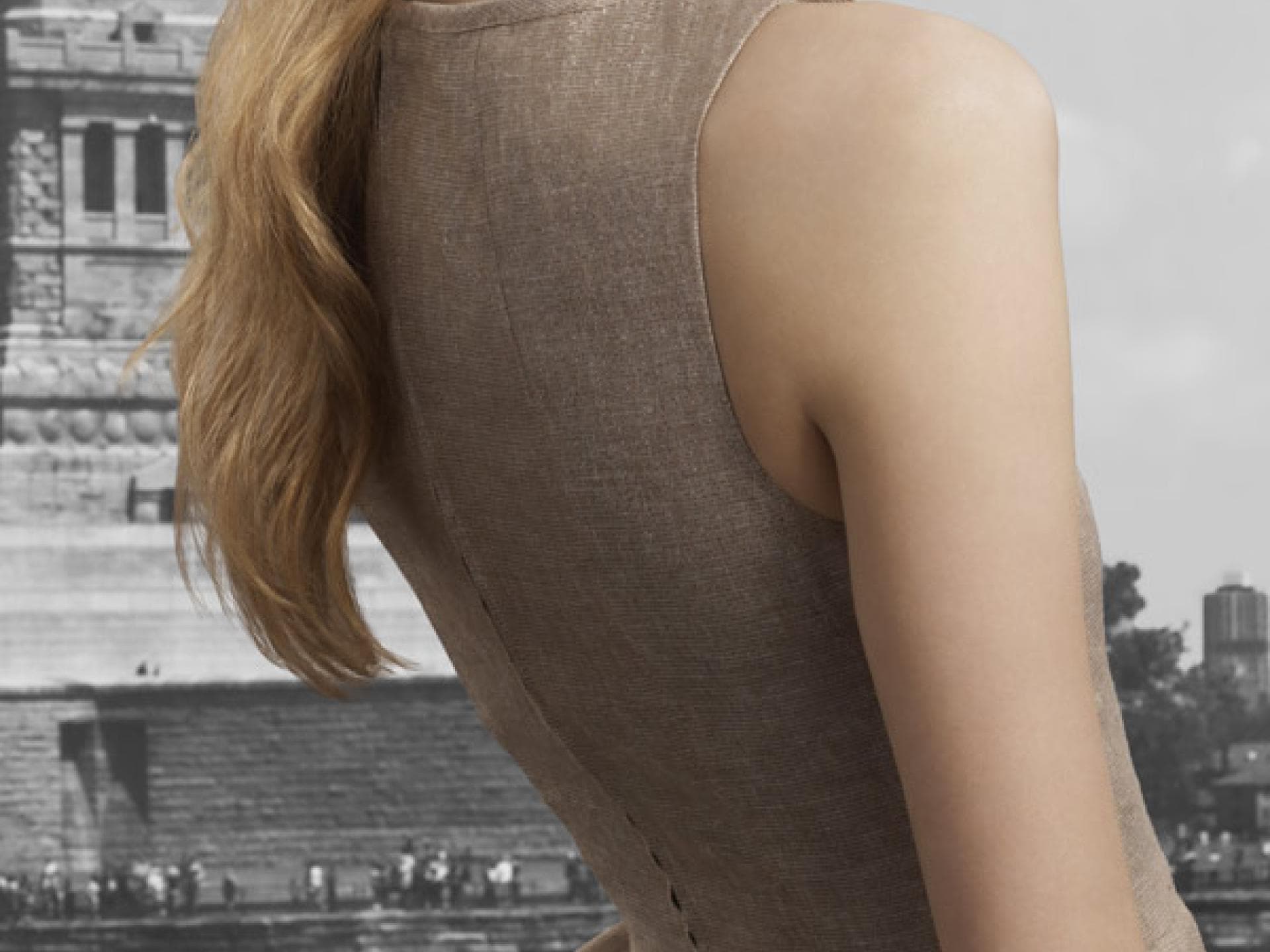 Frisur mit Retro-Zopf