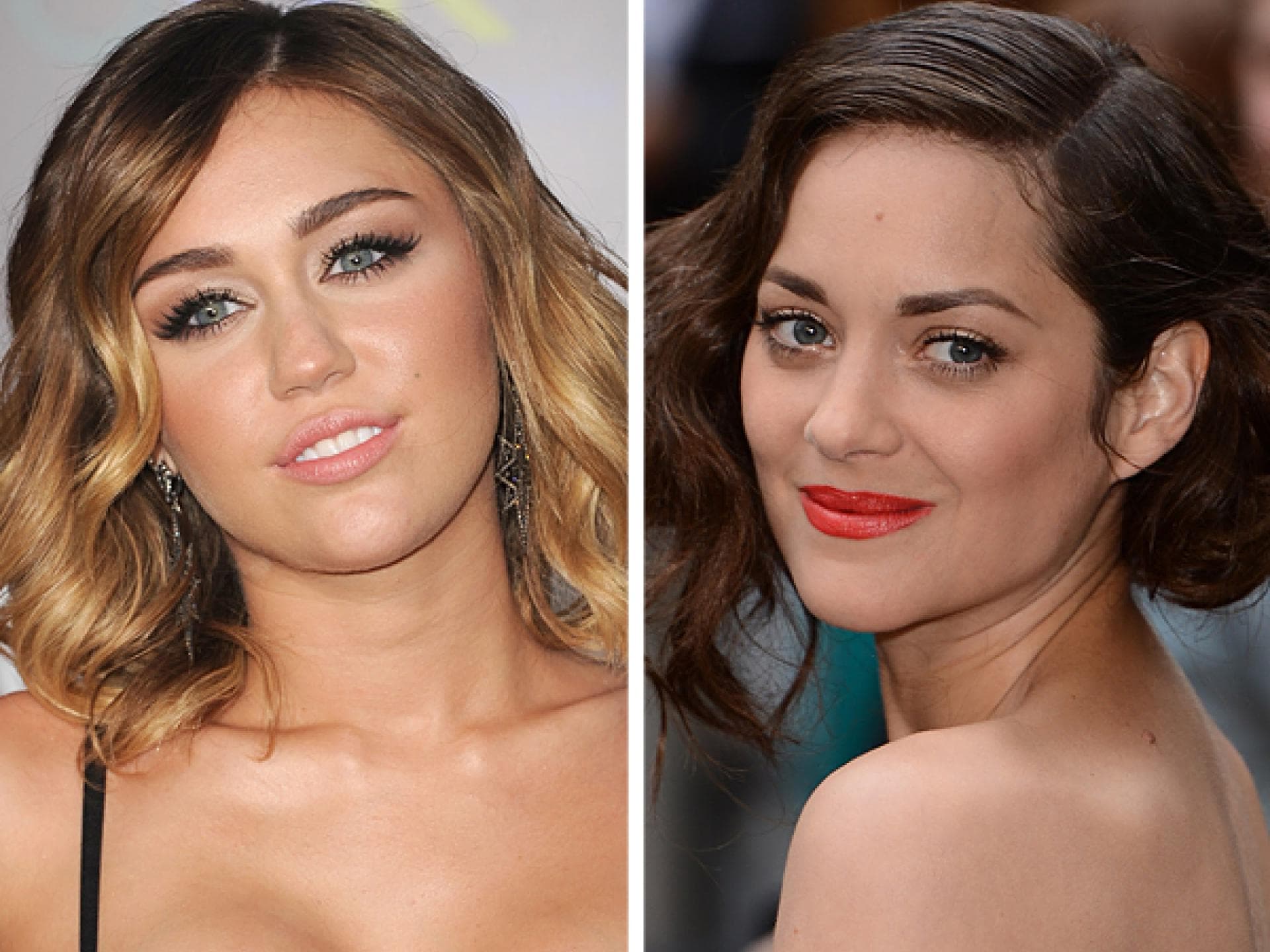 Miley Cyrus vs. Marion Cotillard