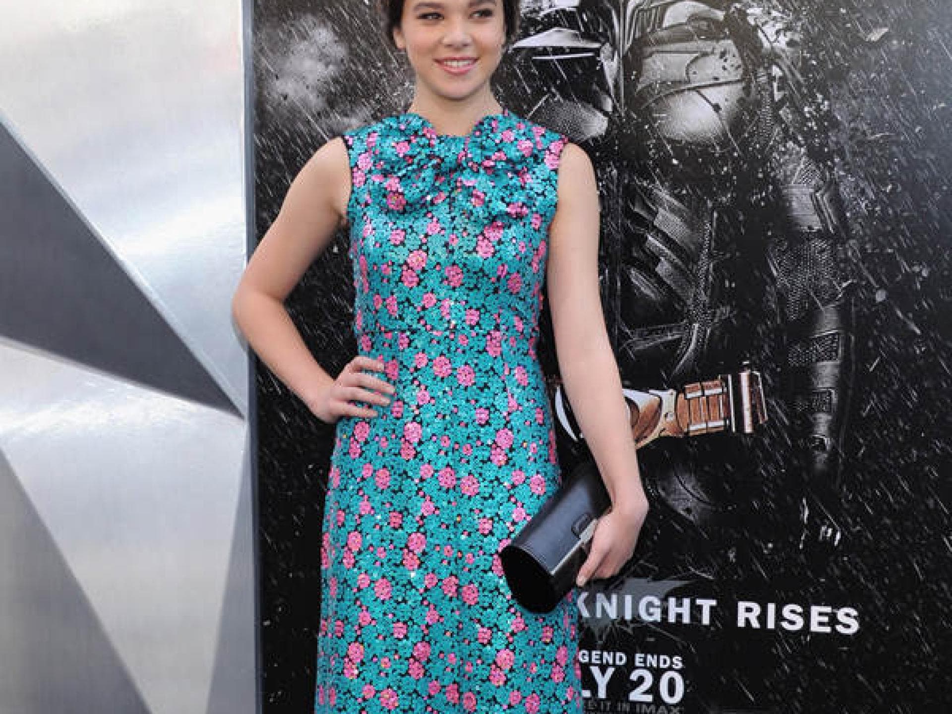Hailee Steinfeld auf der Premiere von "The Dark Knight Rises"