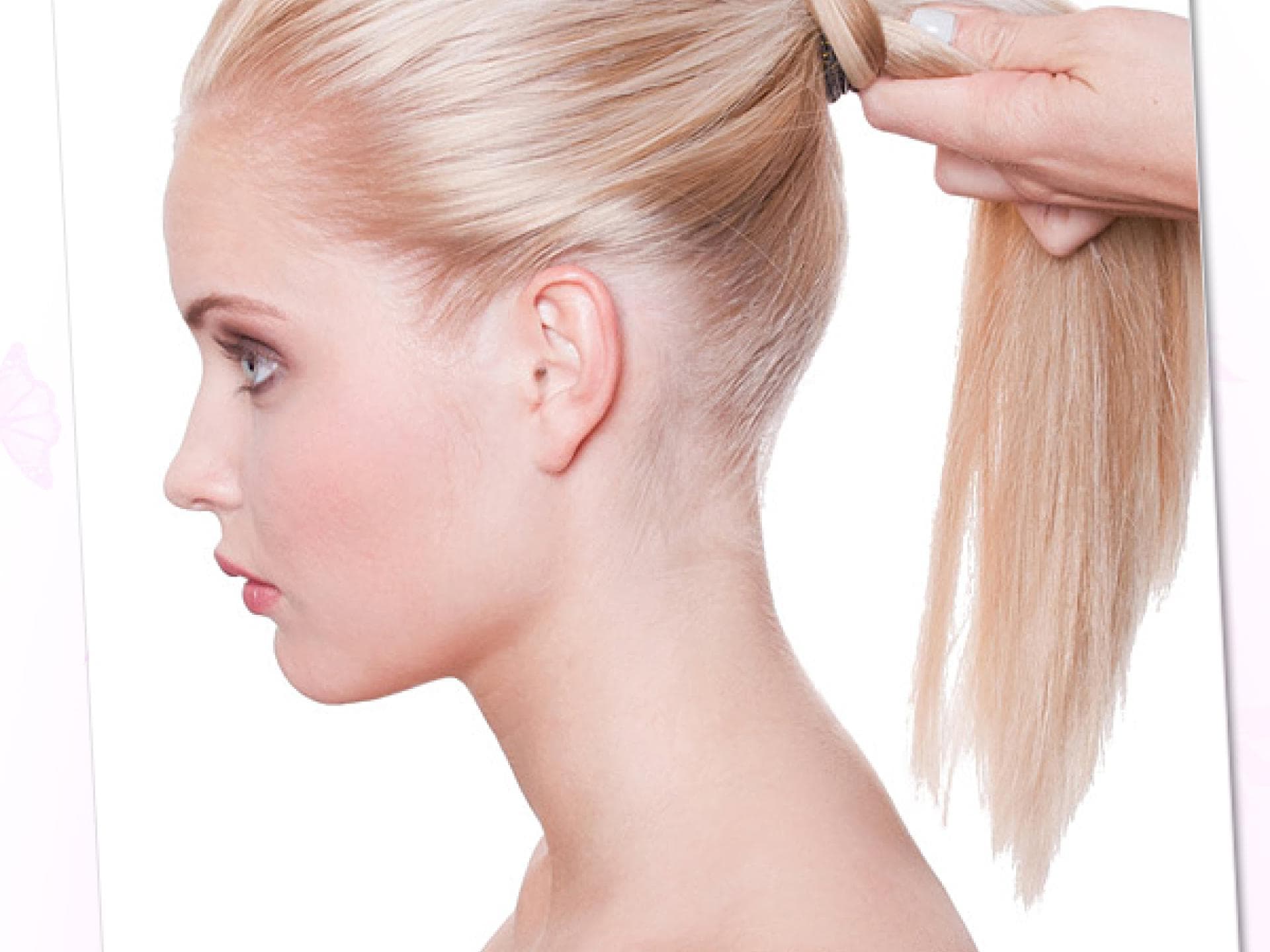 Anleitung: Hoher Pferdeschwanz - Step 4