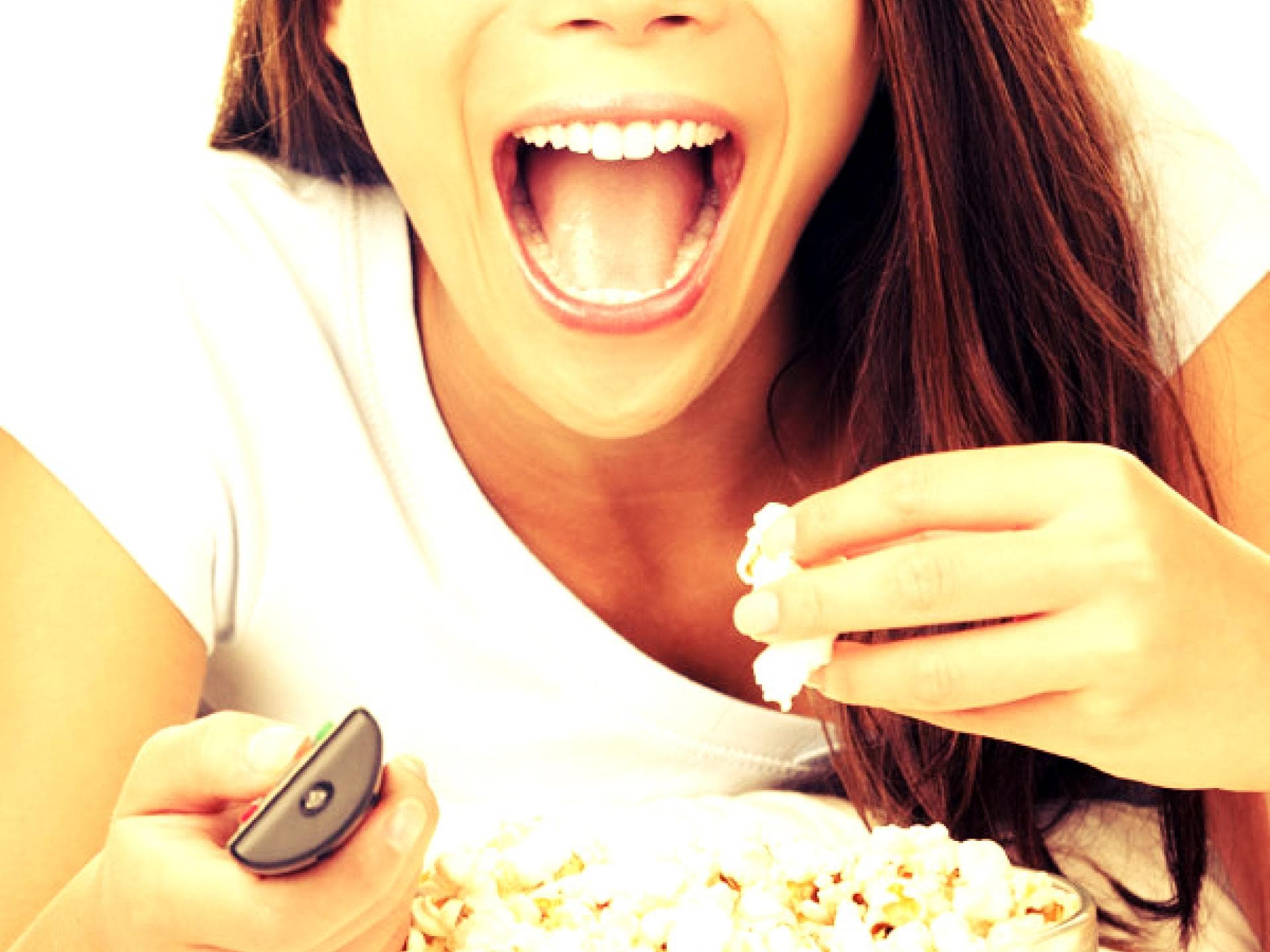 Heimlich Trash-TV schauen