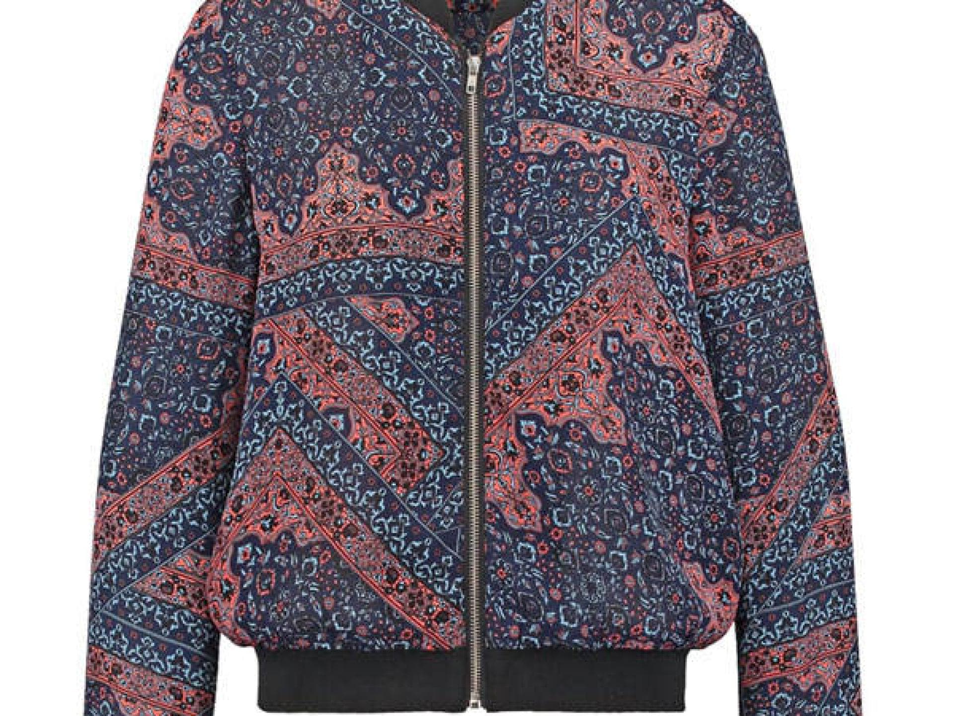 Gemusterte Bomberjacke von Even & Odd