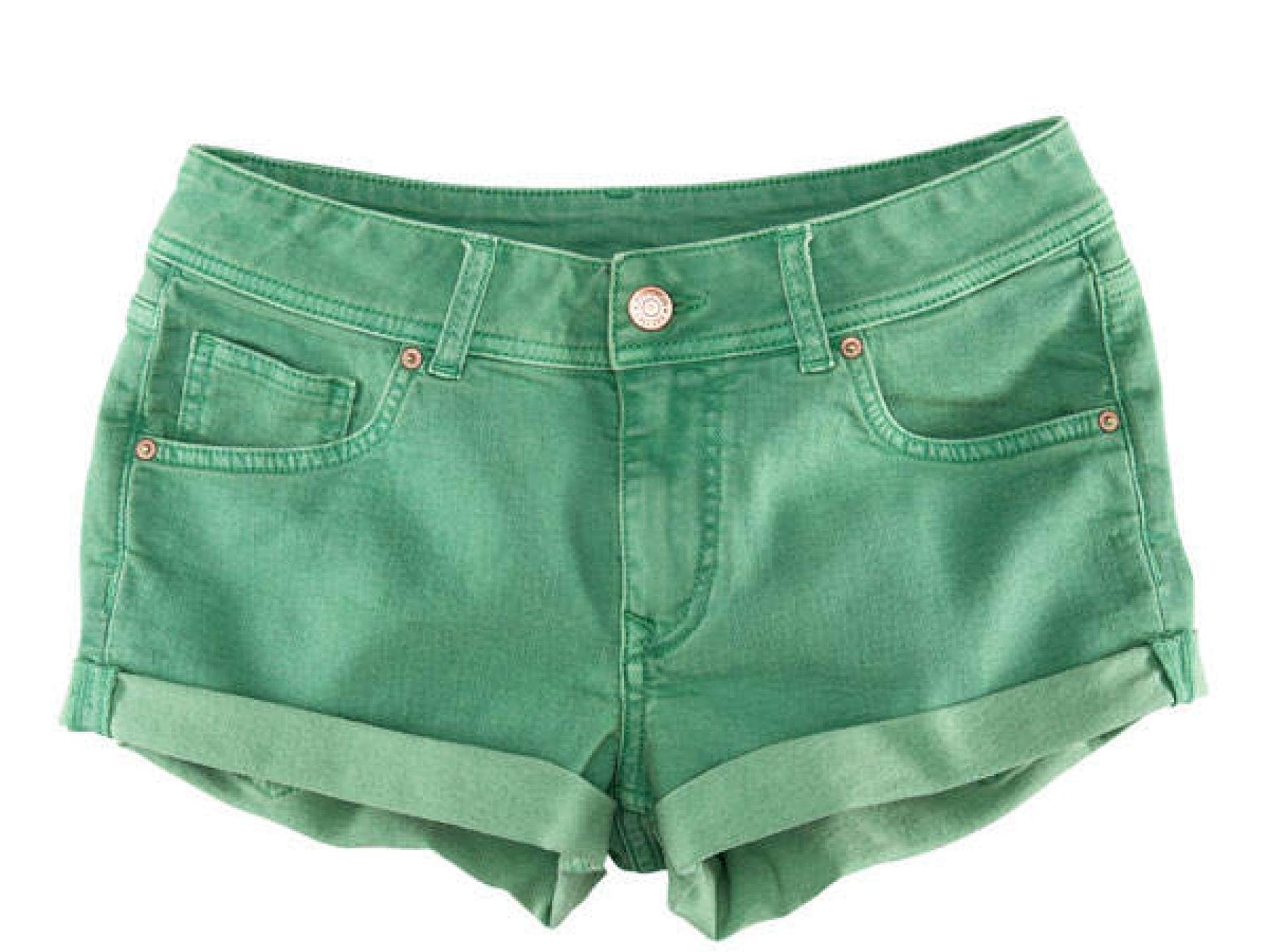 Grüne Hot Pants von H&M