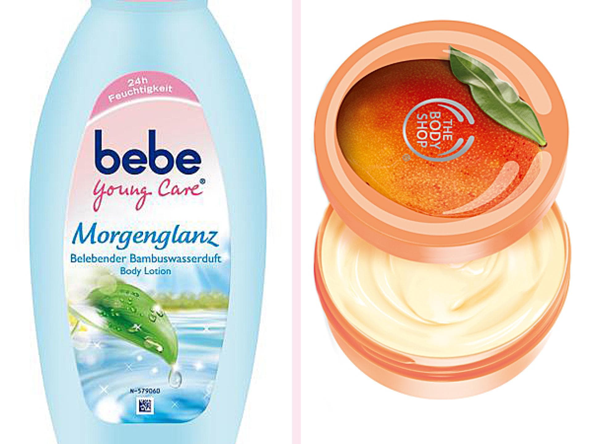 Bodylotion vs. Bodybutter