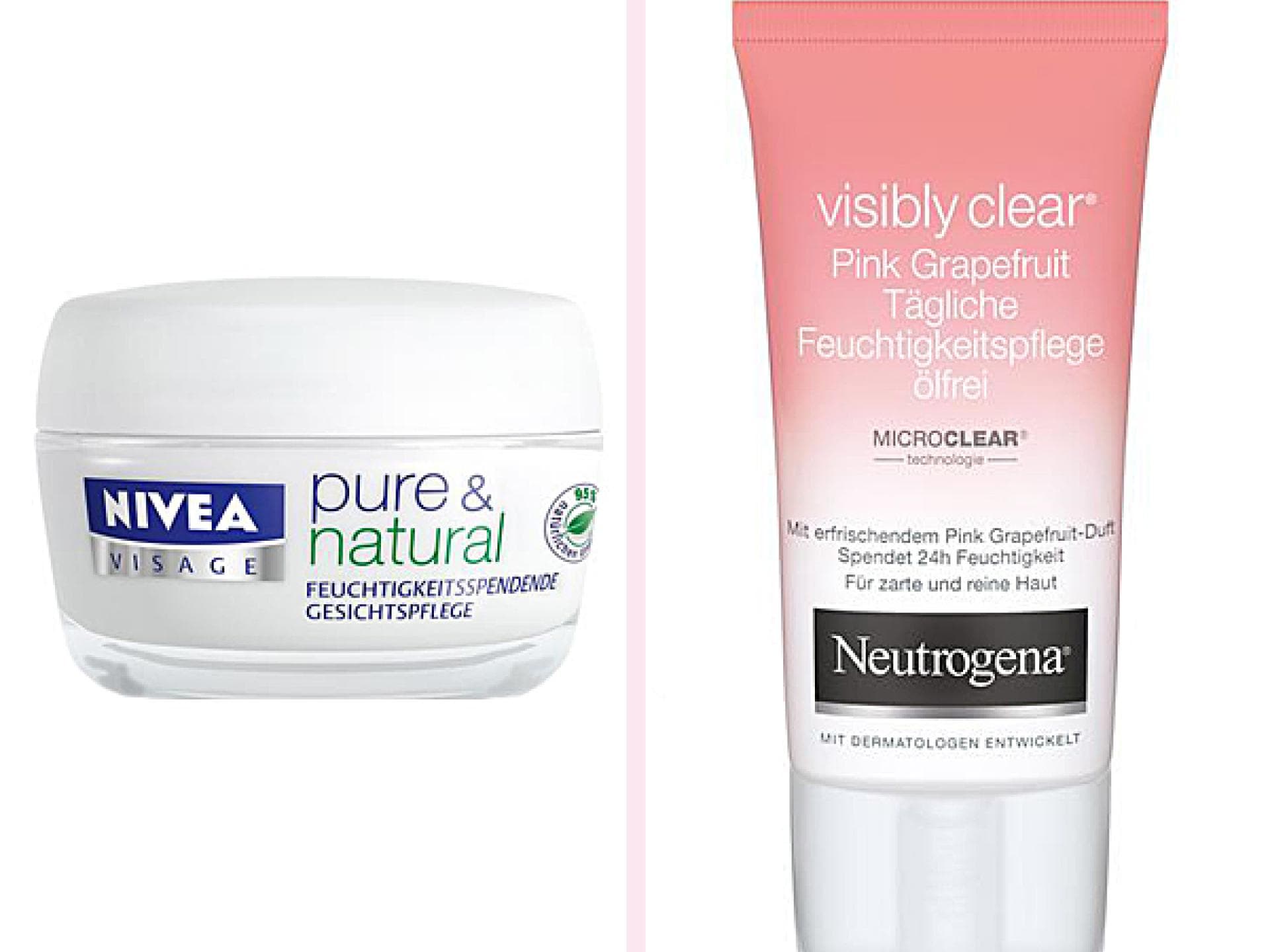 Gesichtscreme vs. Gesichtsfluid