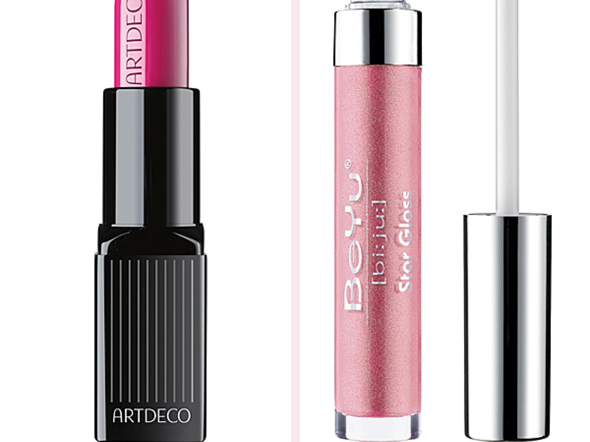 Lippenstift vs. Lipgloss