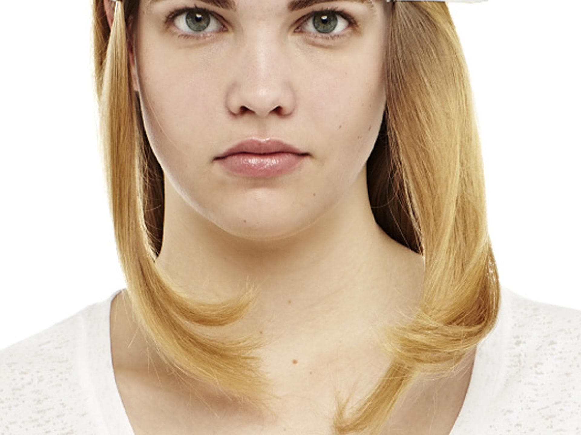 Romantischer Pferdeschwanz - Step 1