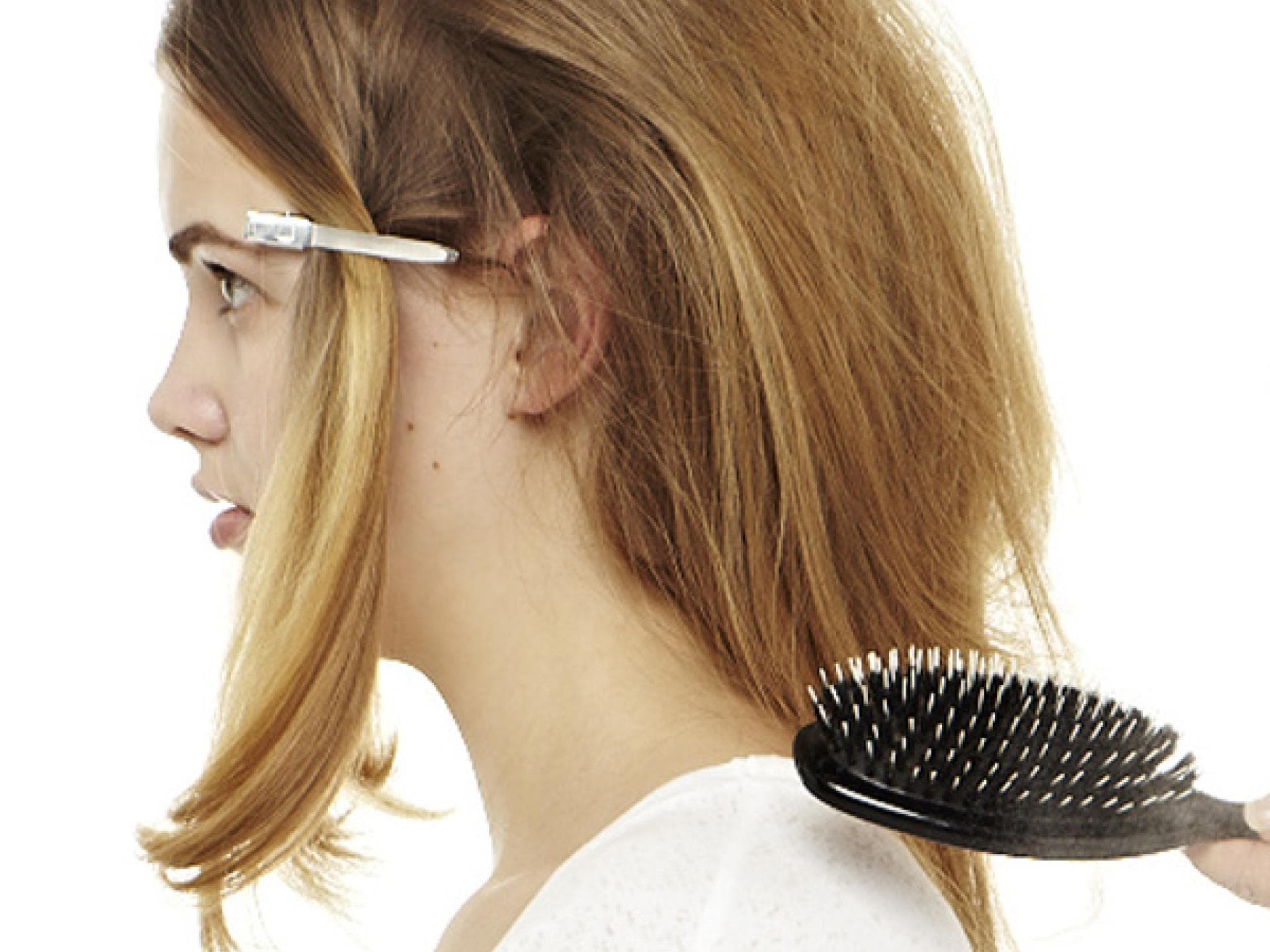 Romantischer Pferdeschwanz - Step 3