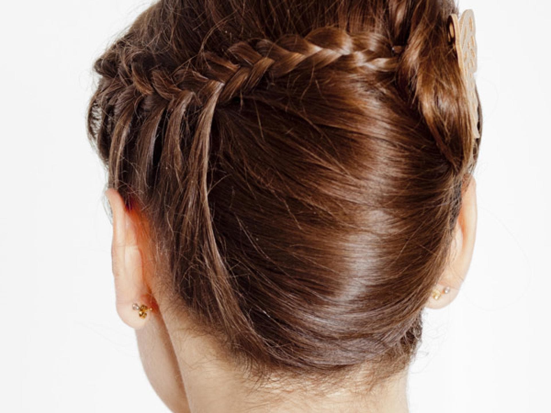 Zöpfchen-Frisur: edel & verspielt