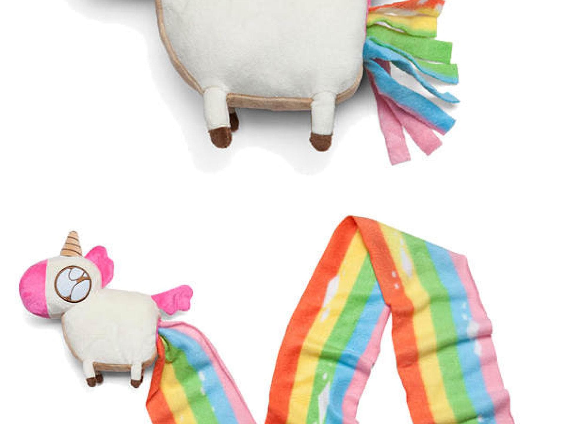 Einhorn-kackt-Regenbogen-Schal von ThinkGeek.com
