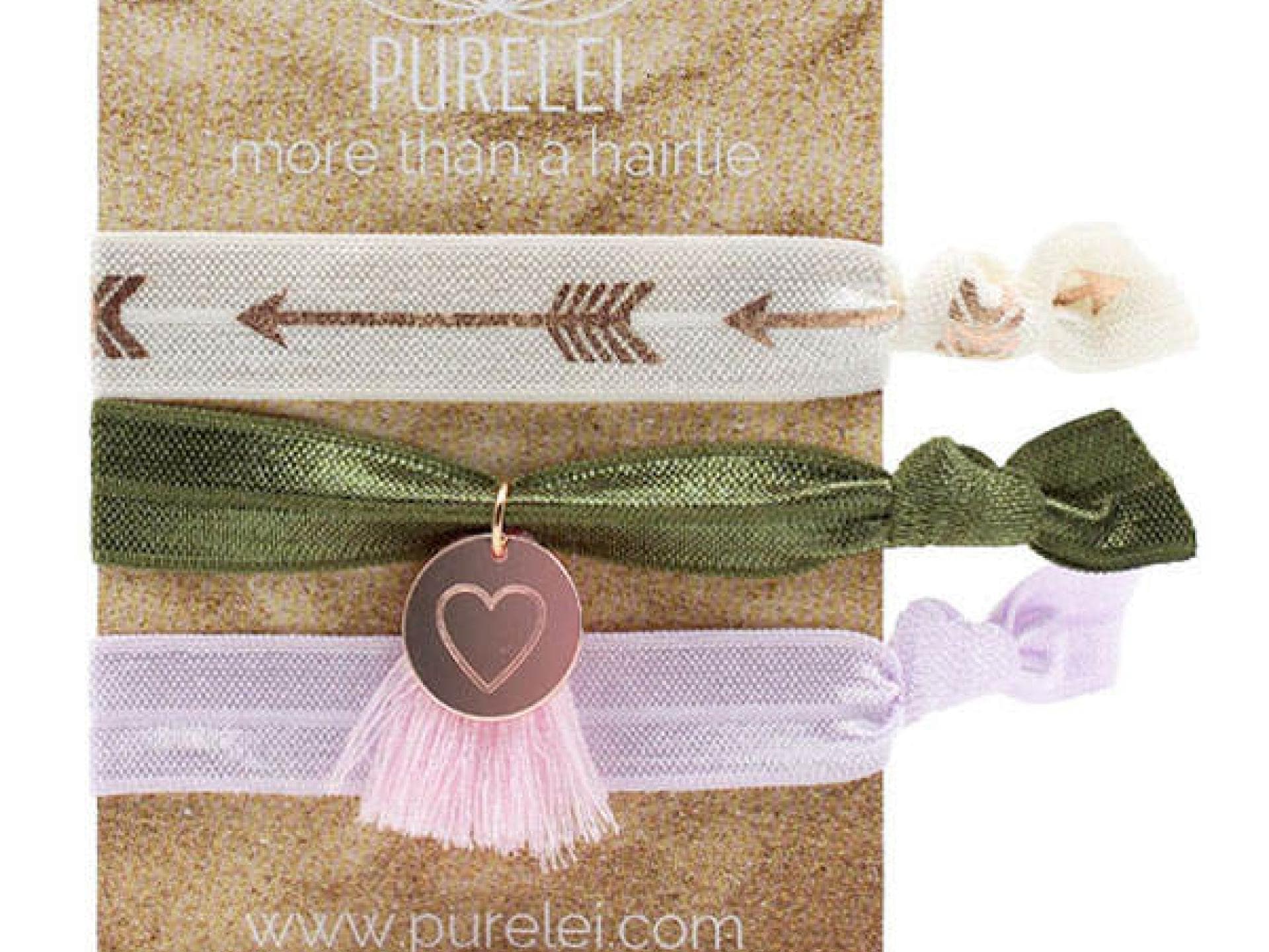 Haar- und Armbänder von Purelei