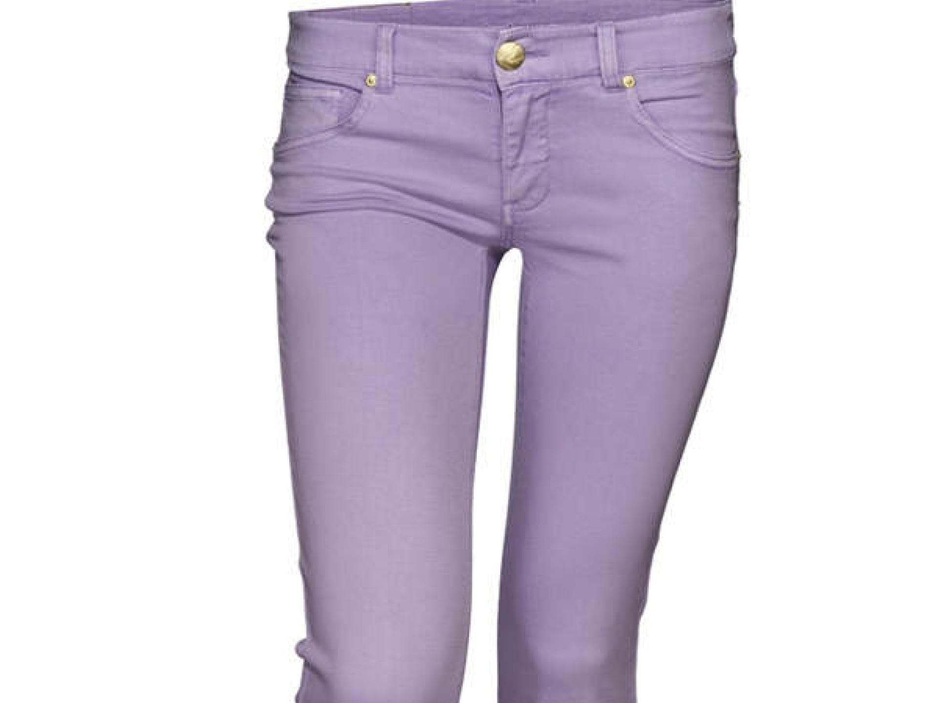 Jeans von New Yorker in Pastell-Lila