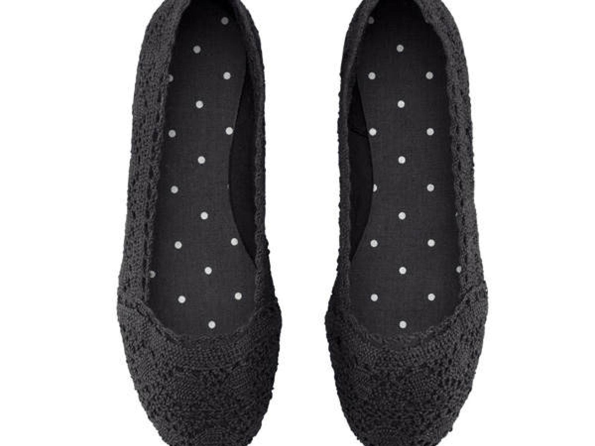 Strick-Ballerinas von H&M