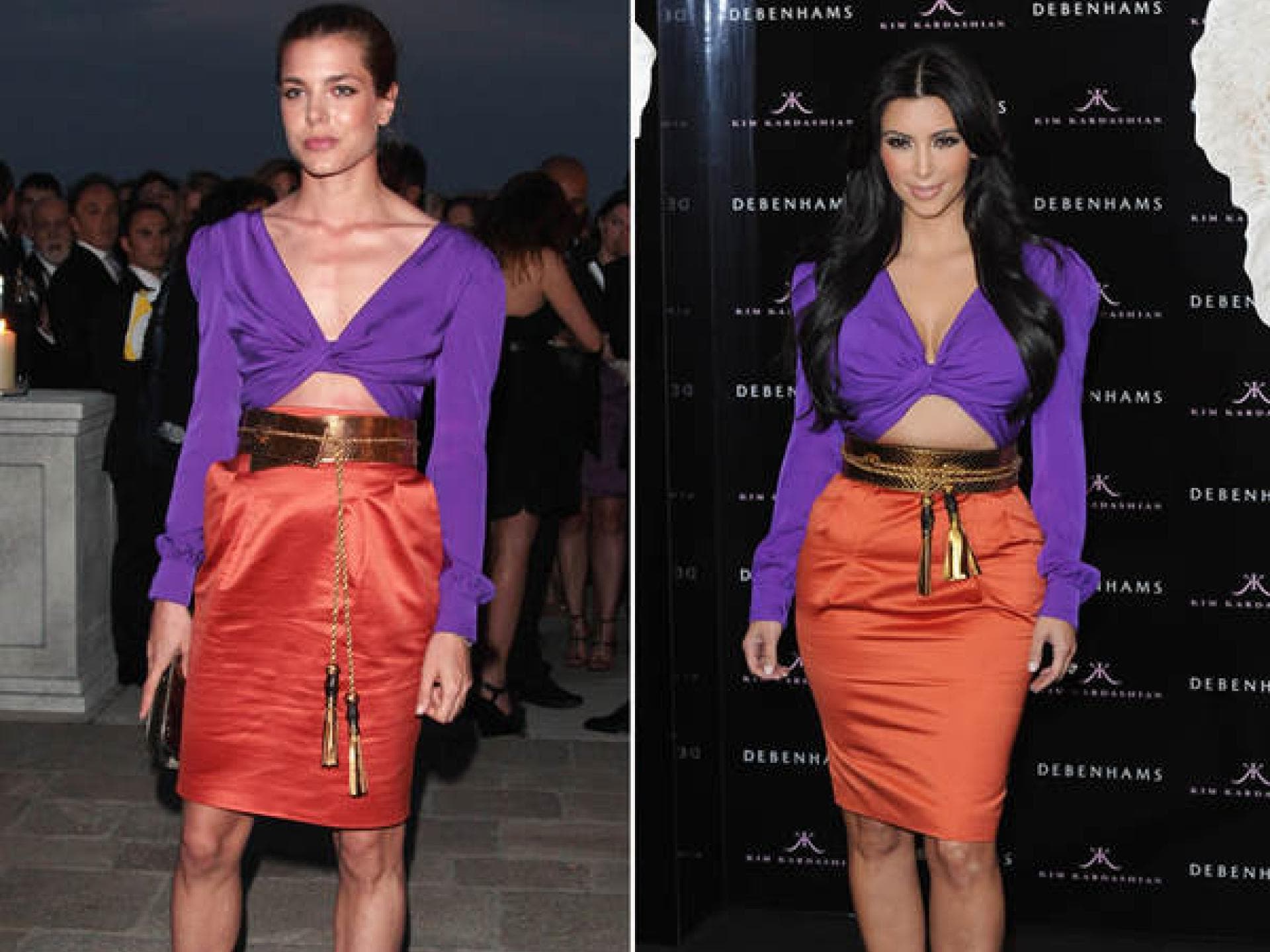 Charlotte Casiraghi vs. Kim Kardashian