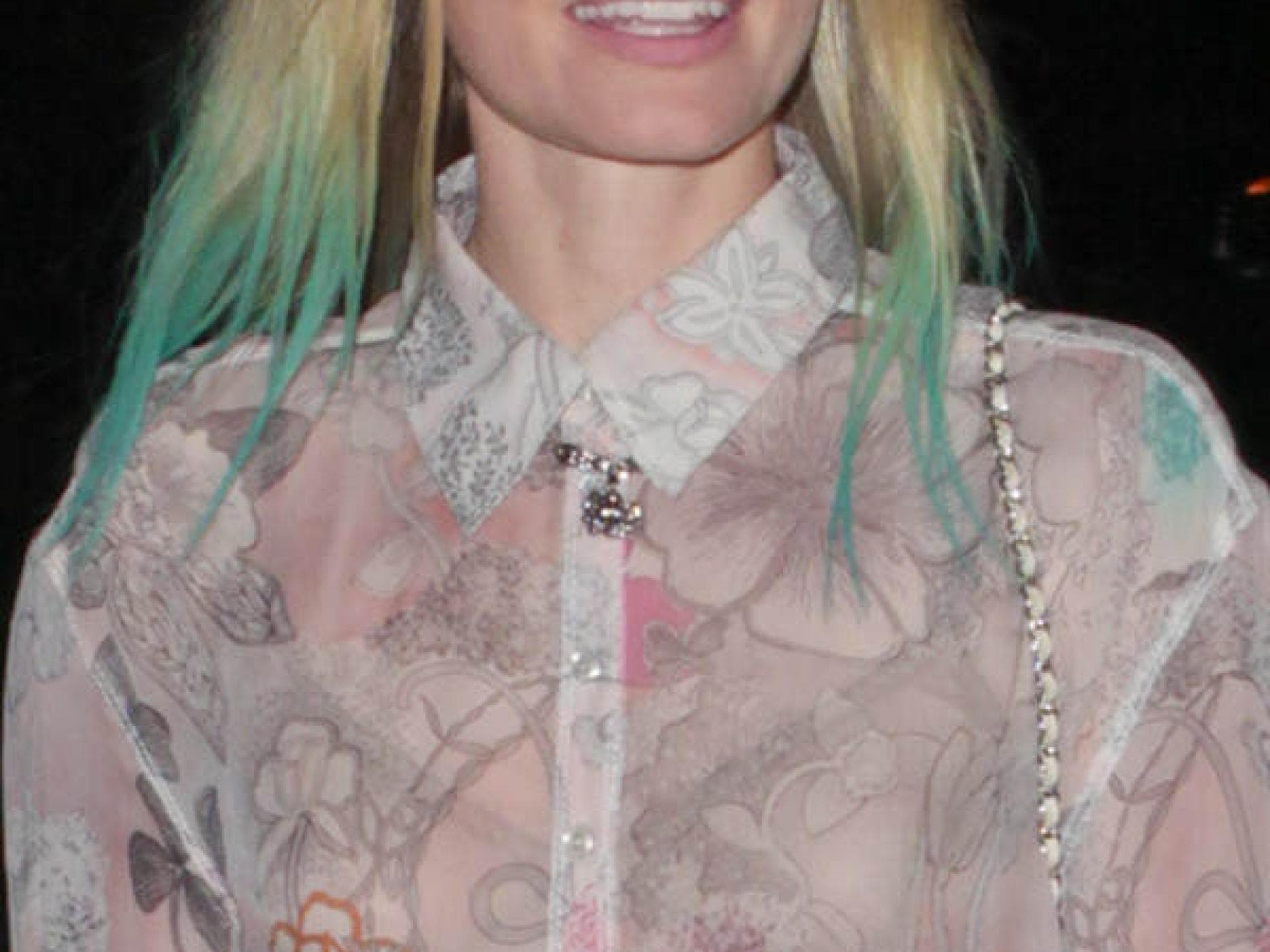 Kate Bosworth mit blauem Dip-Dye