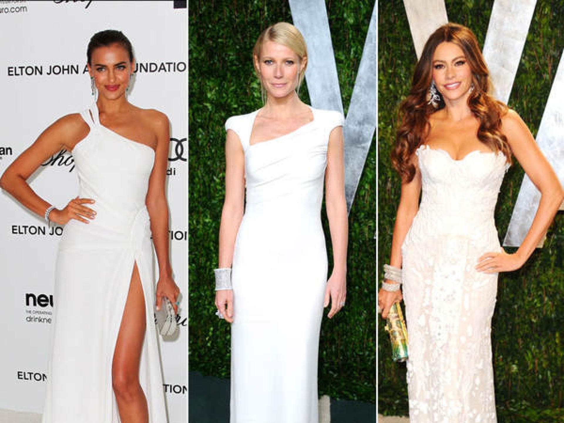 Trend bei den Oscars 2012: Weiß