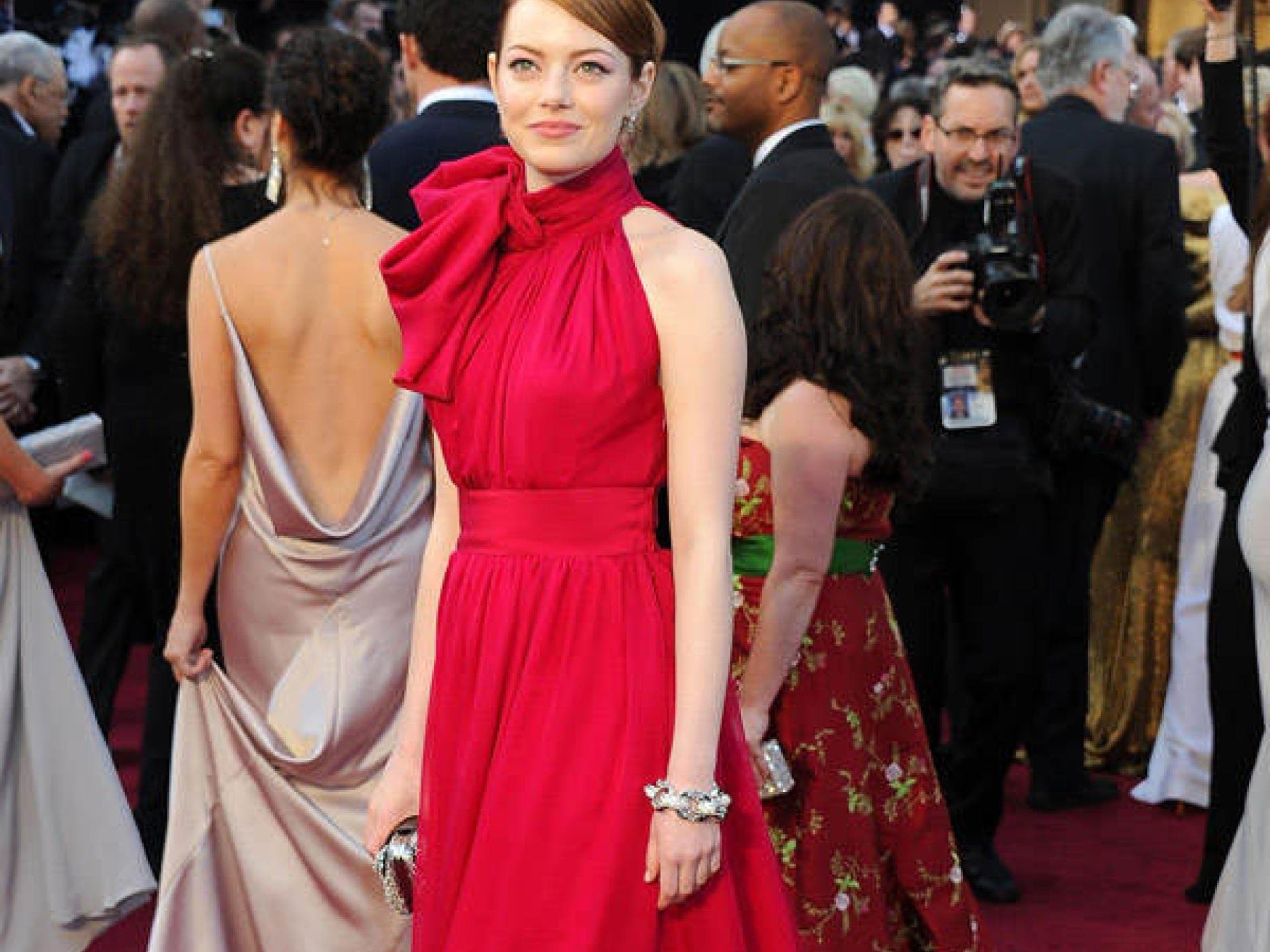 Emma Stone bei den Oscars 2012