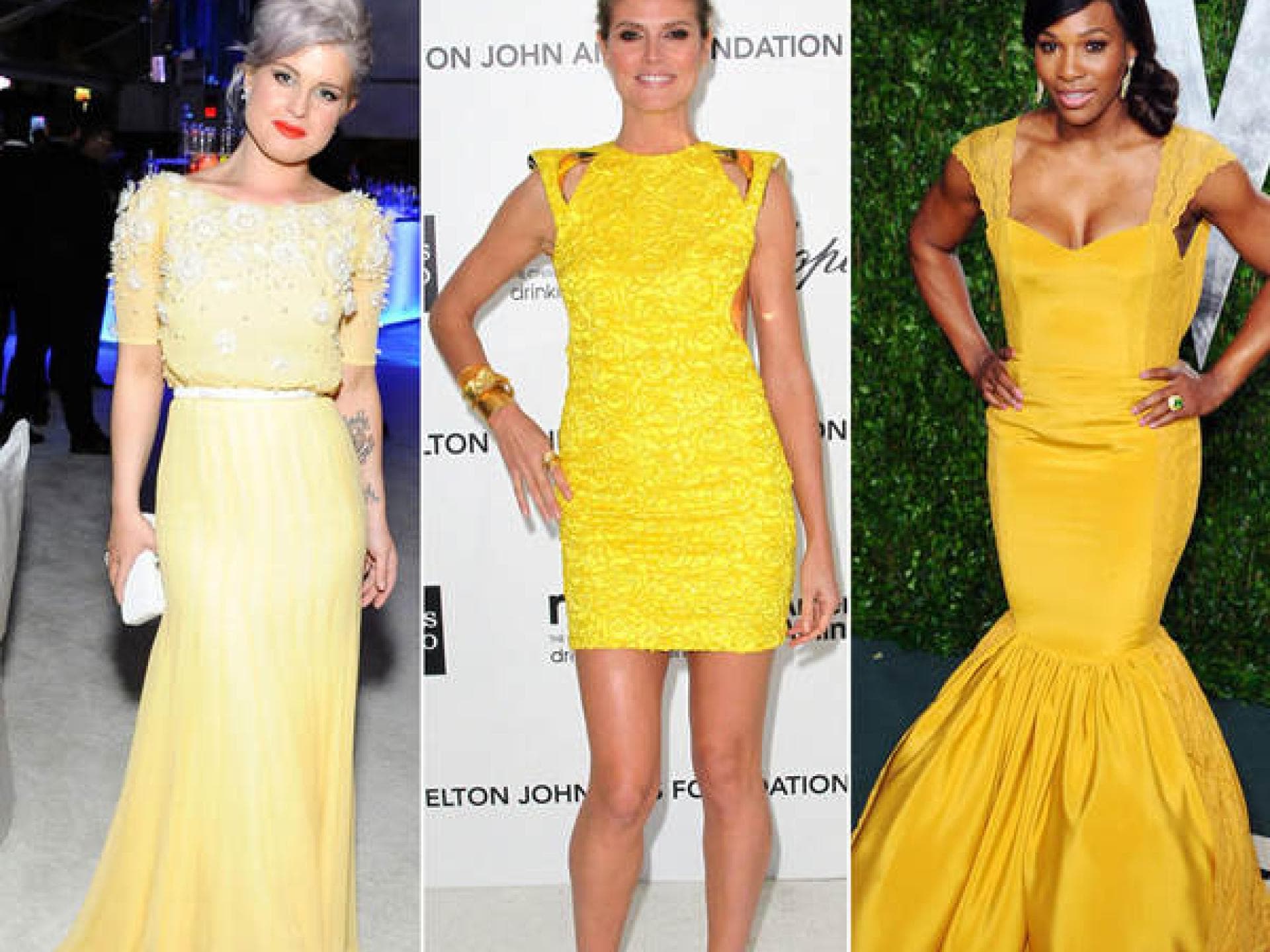 Trend bei den Oscars 2012: Gelb