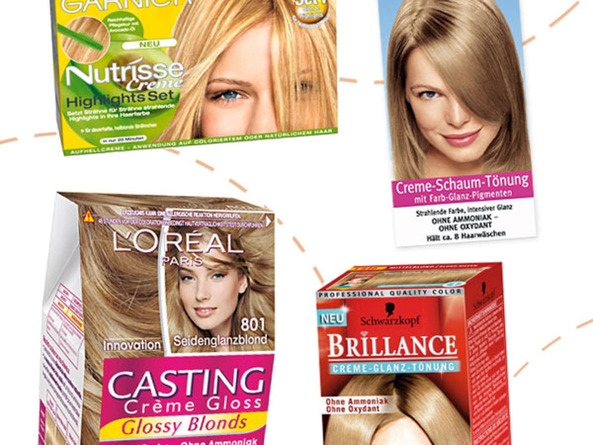 Blondtöne zum selber färben