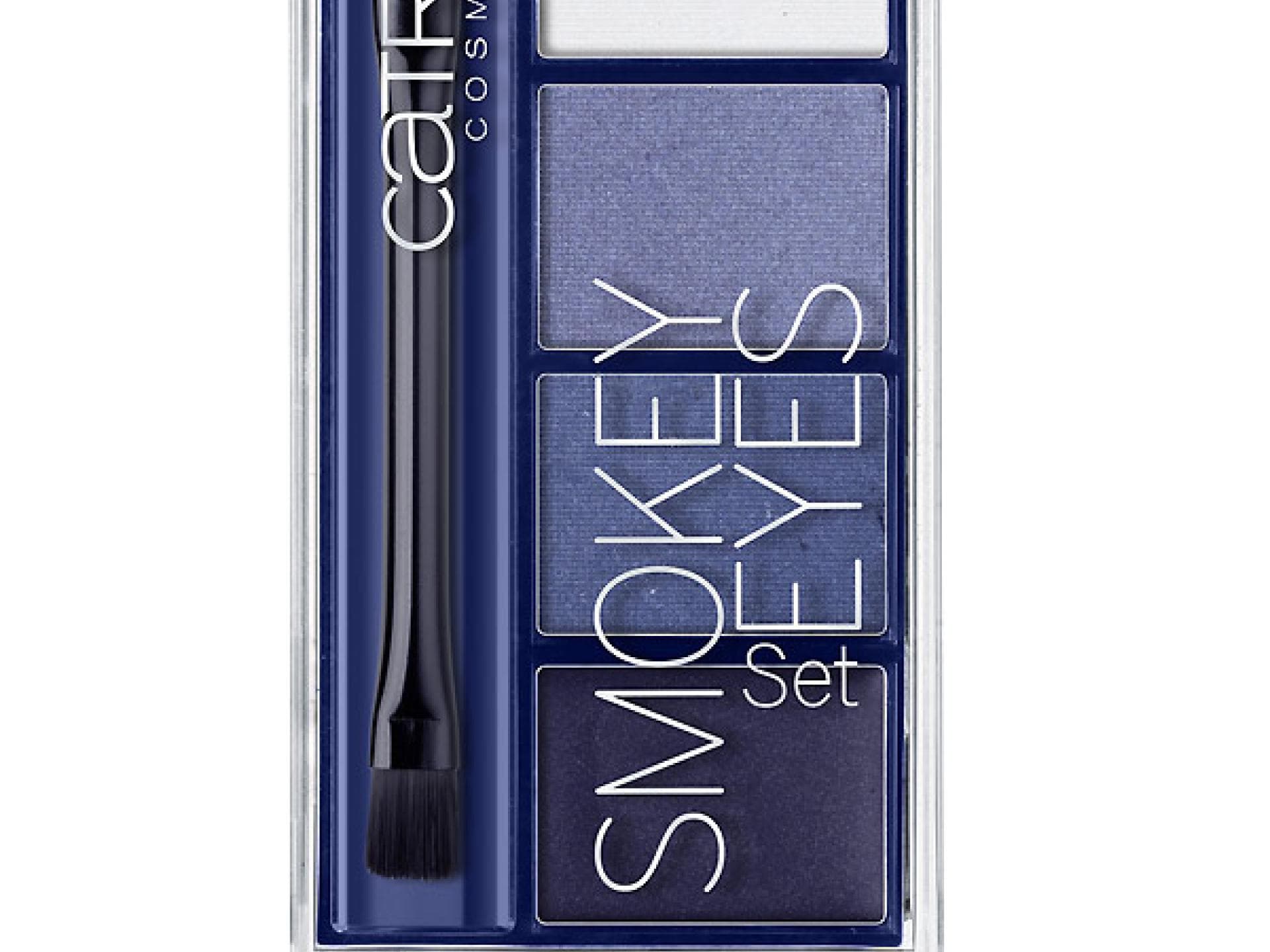 Smokey Eyes in Blautönen