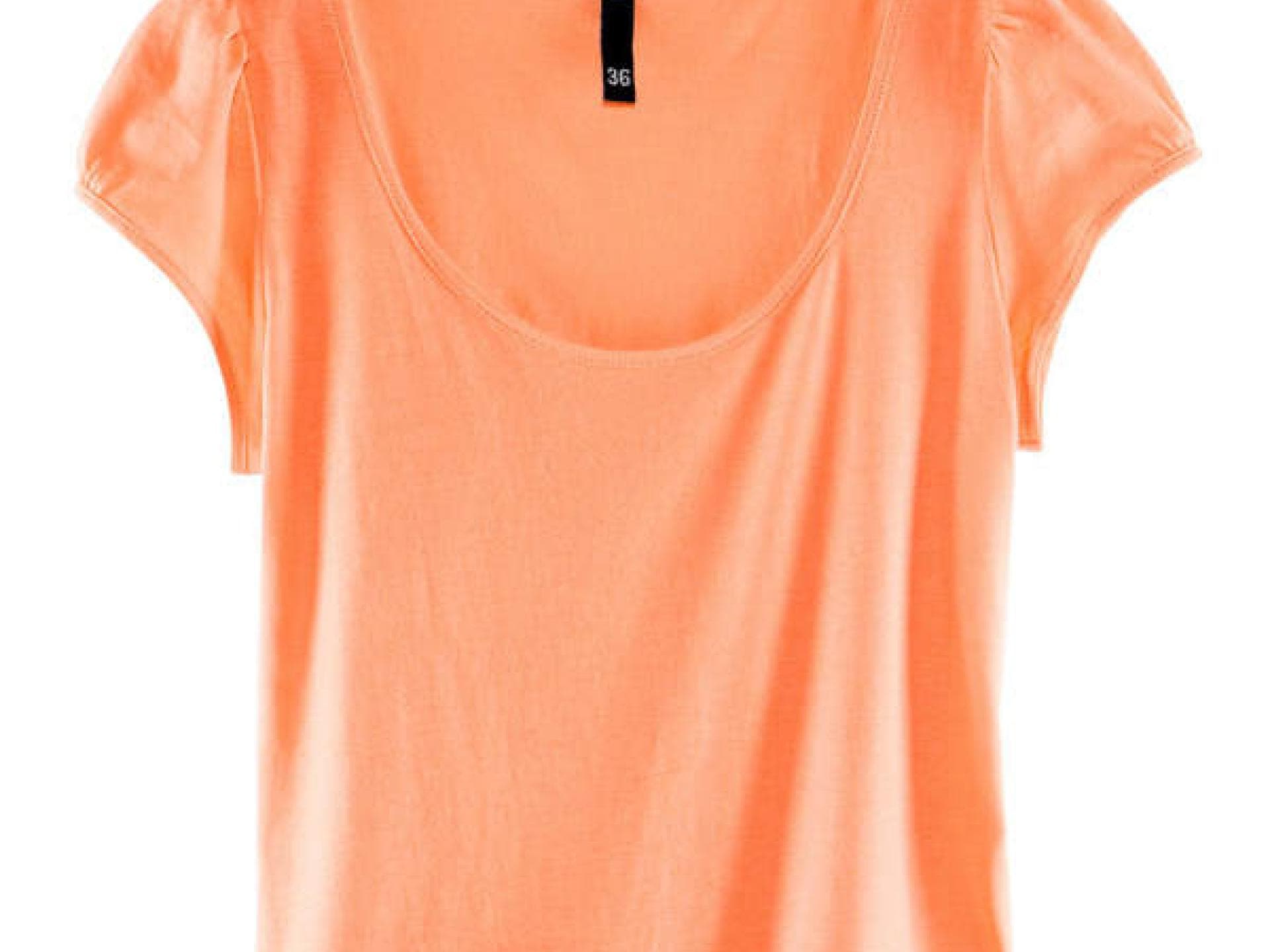 H&M-Shirt in Melonen-farben