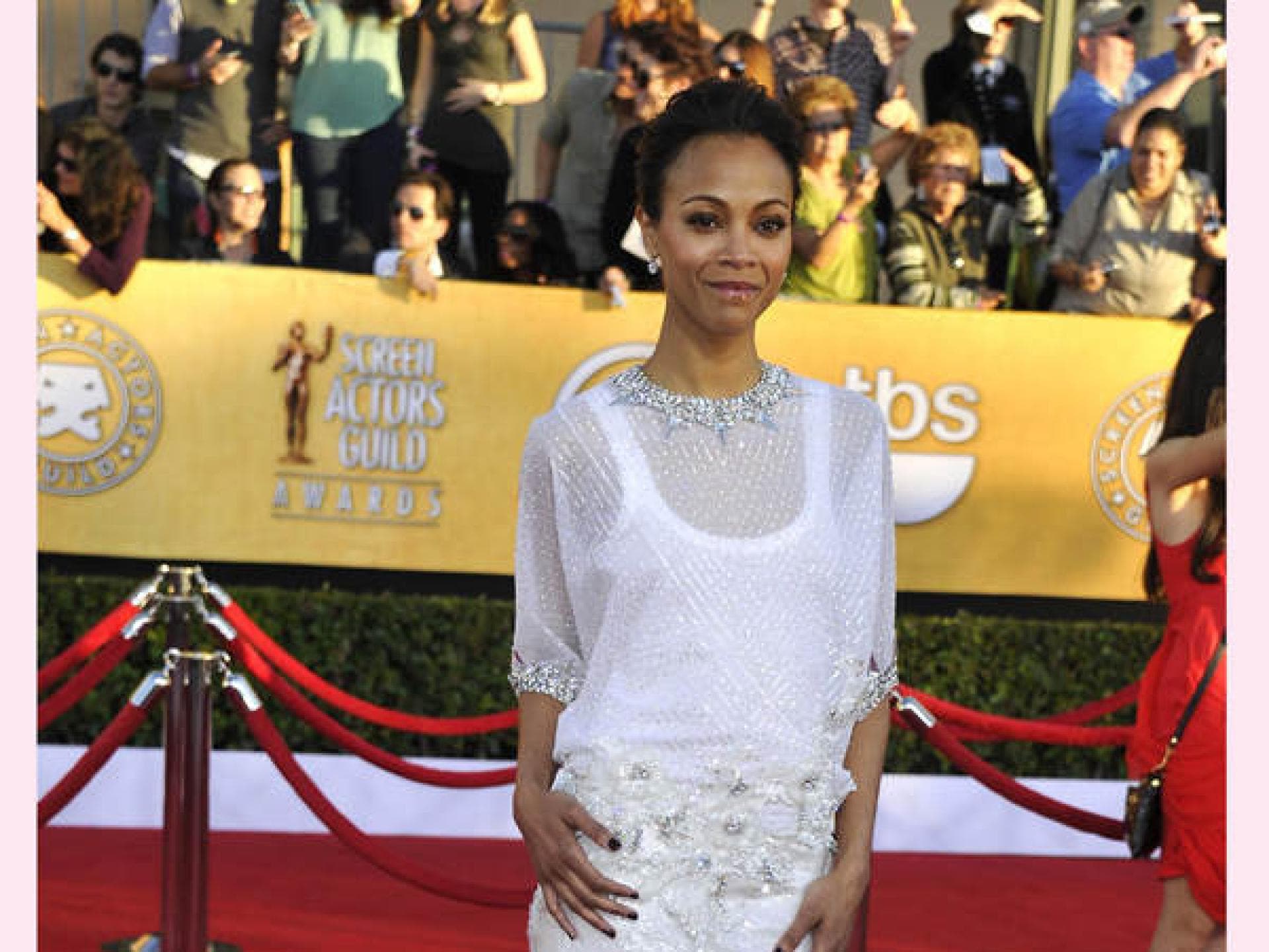 Zoe Saldana bei den SAG Awards