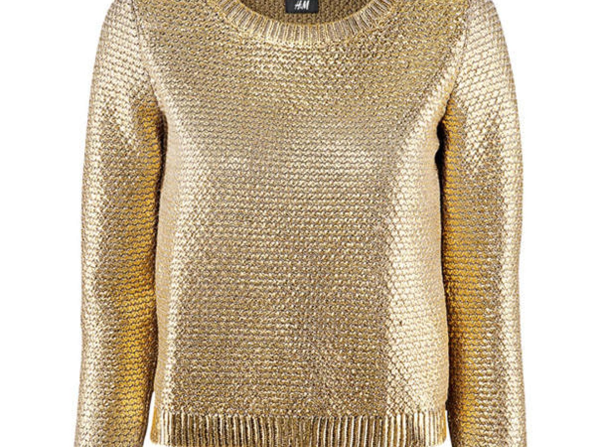 Glitzer-Pullover von H&M Glitzer-Pullover von H&M