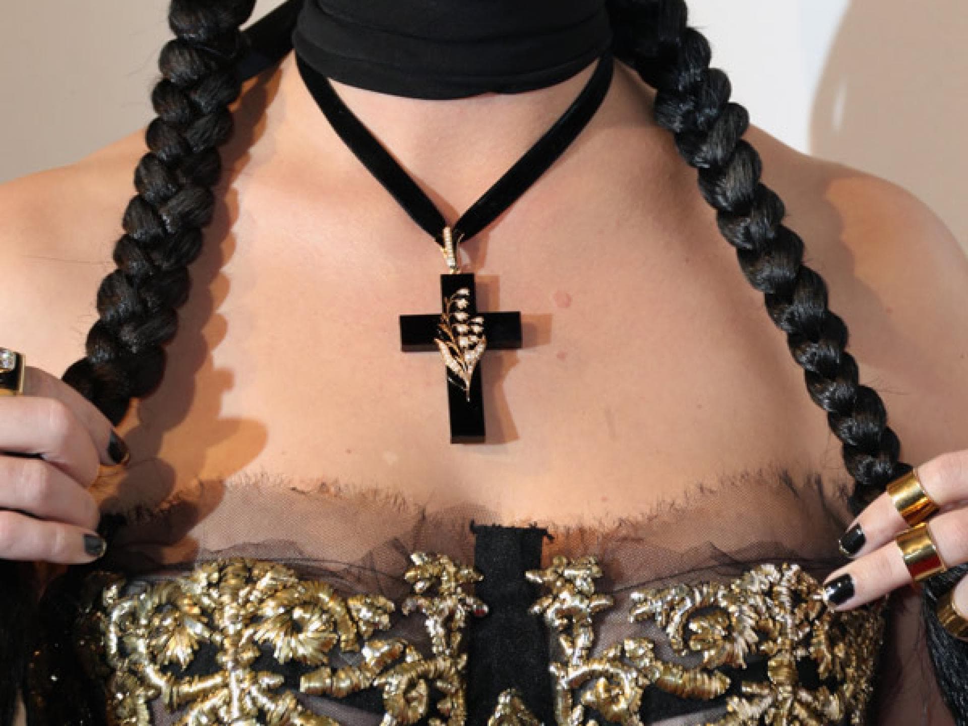 Katy Perry mit Boxer Braids