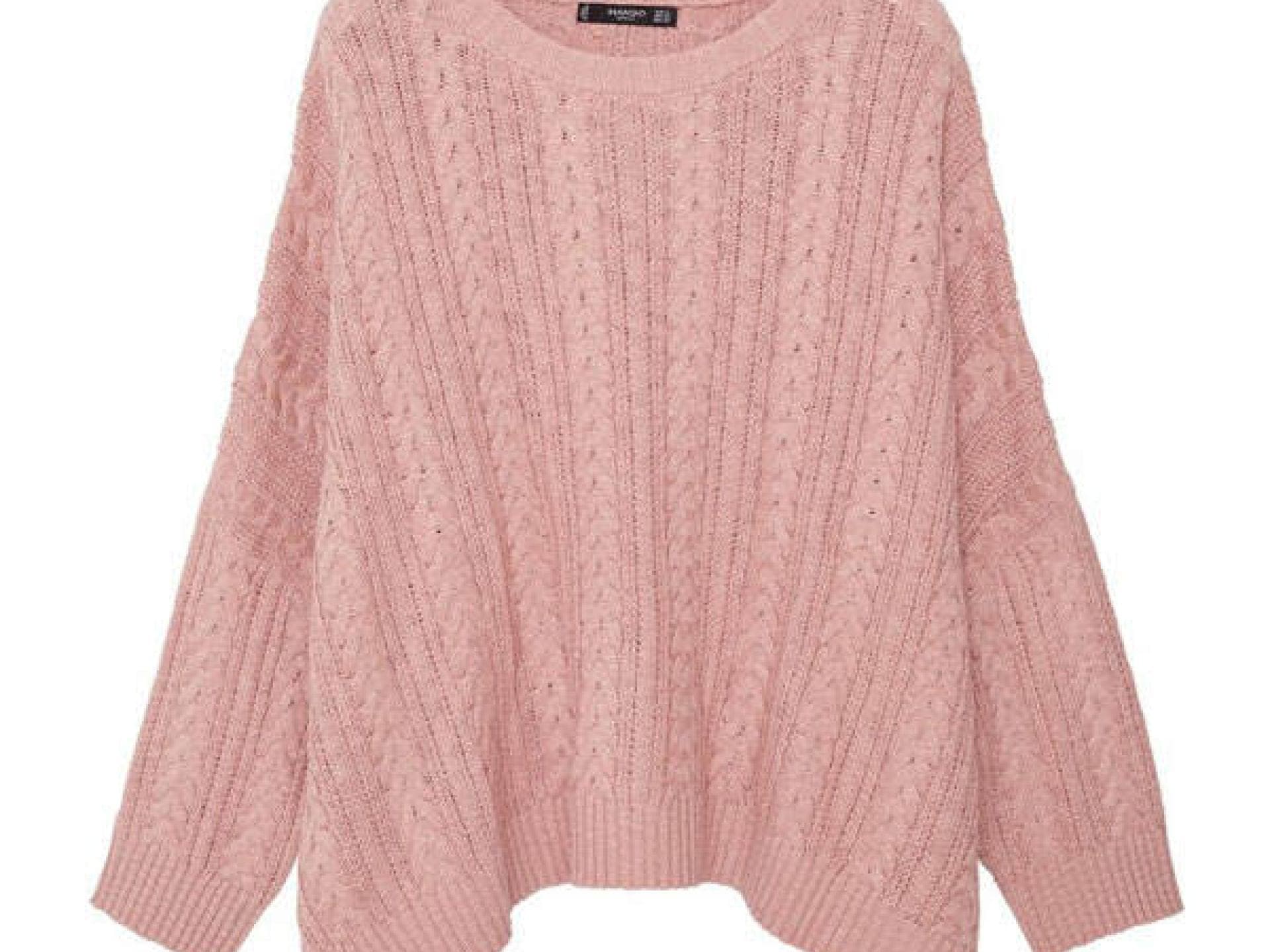 Weiter Pullover von Mango