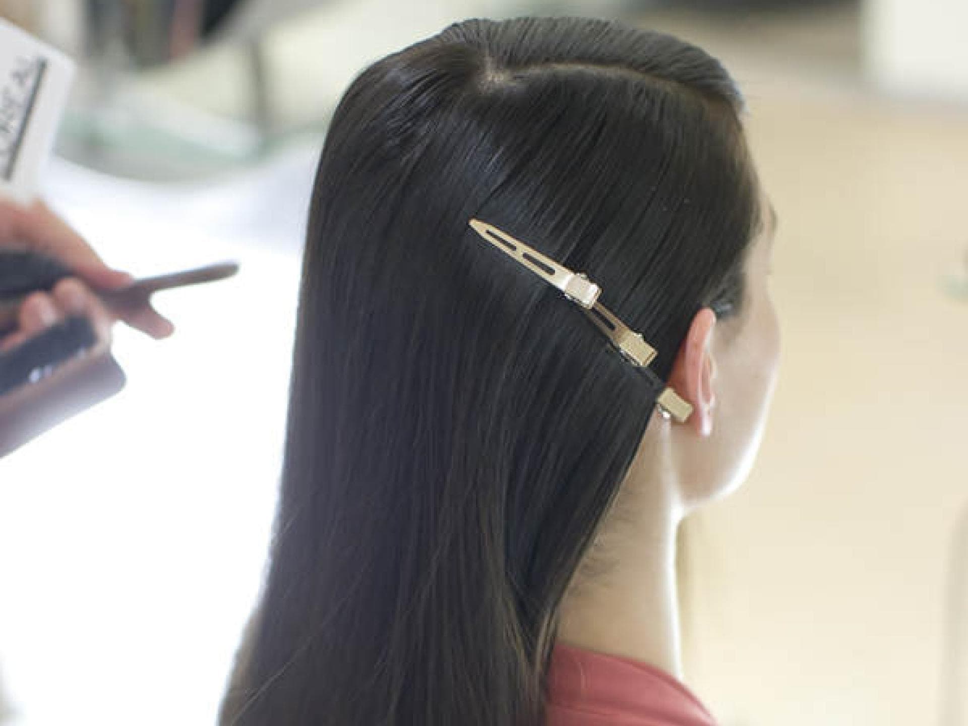 Step 3: Haare feststecken