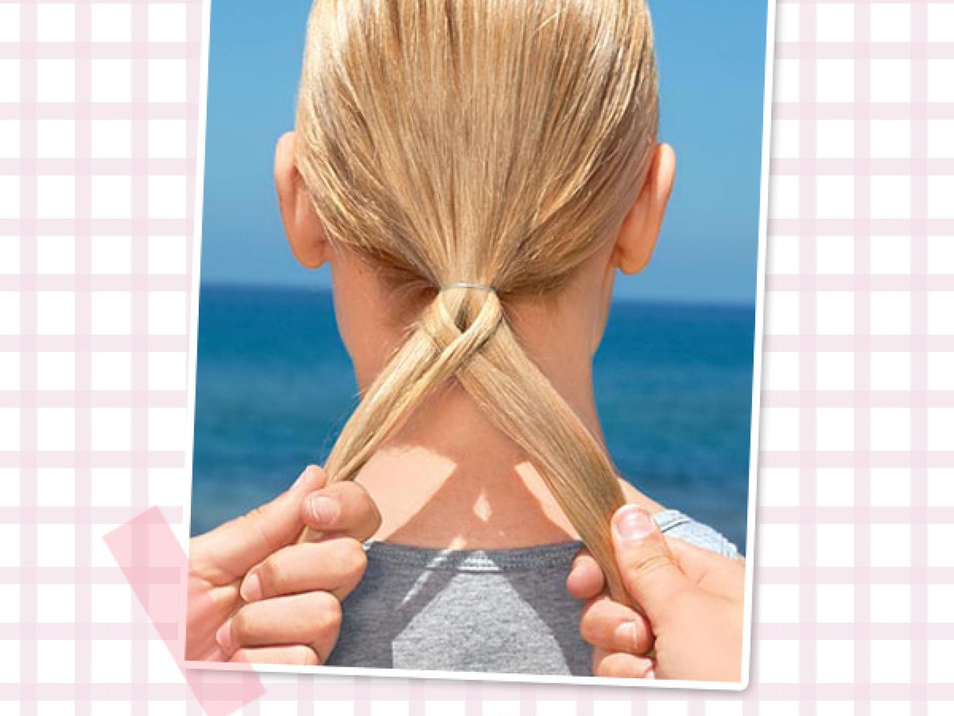 Fischgrätenzopf: Step 5