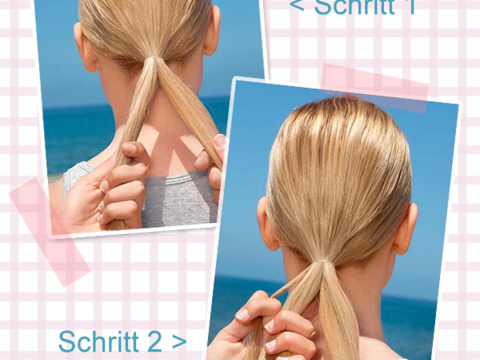 Fischgräten-Zopf: Step 1 + 2 Fischgräten-Zopf: Step 1 + 2