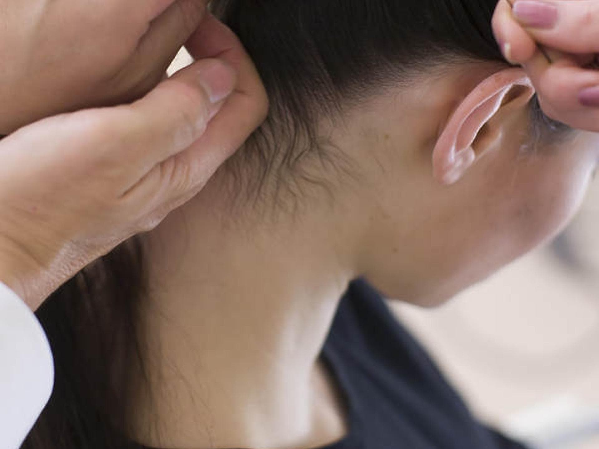 Step 3: Frisur feststecken