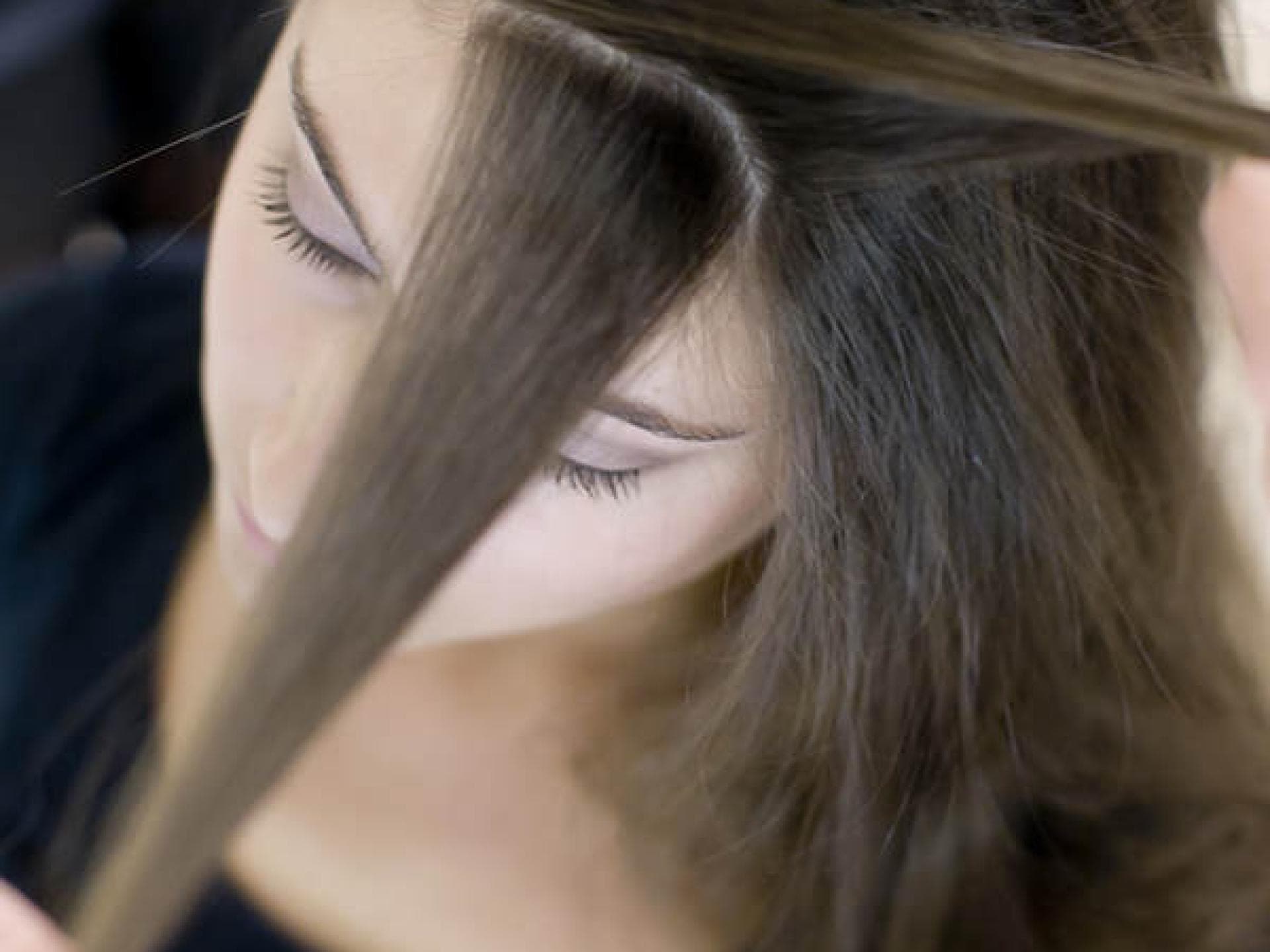 Step 1: Haare abtrennen