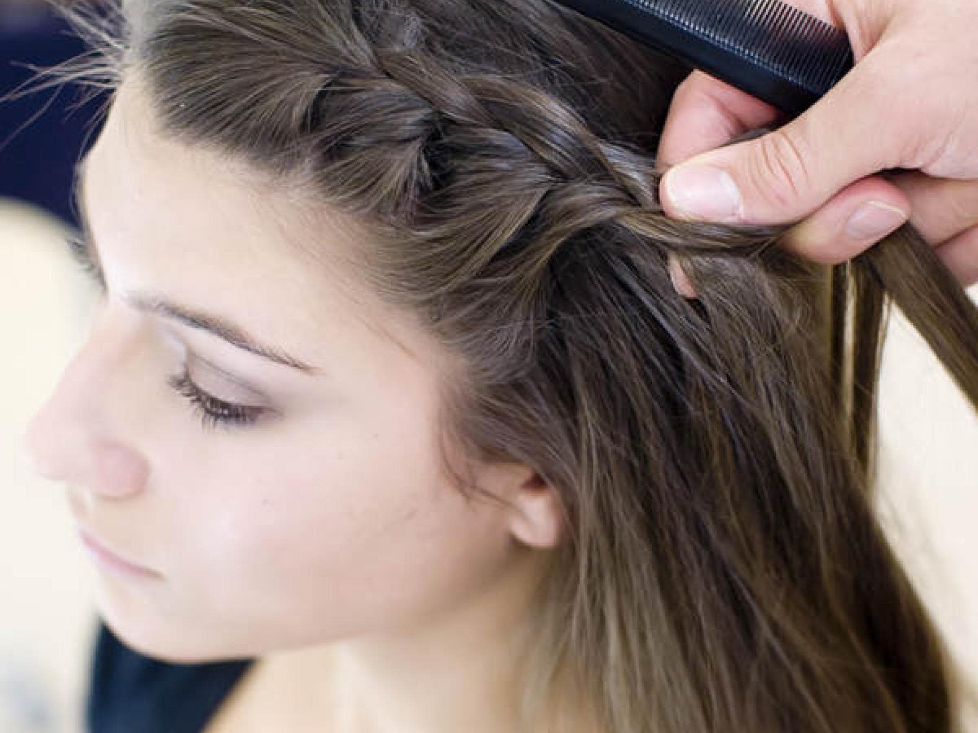 Step 3: Zopf im französischen Stil