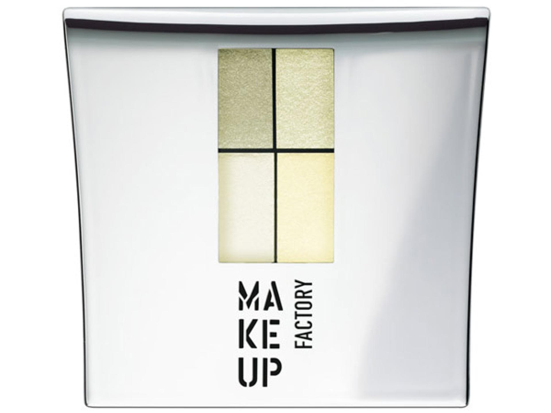 Lidschatten in Limettentönen